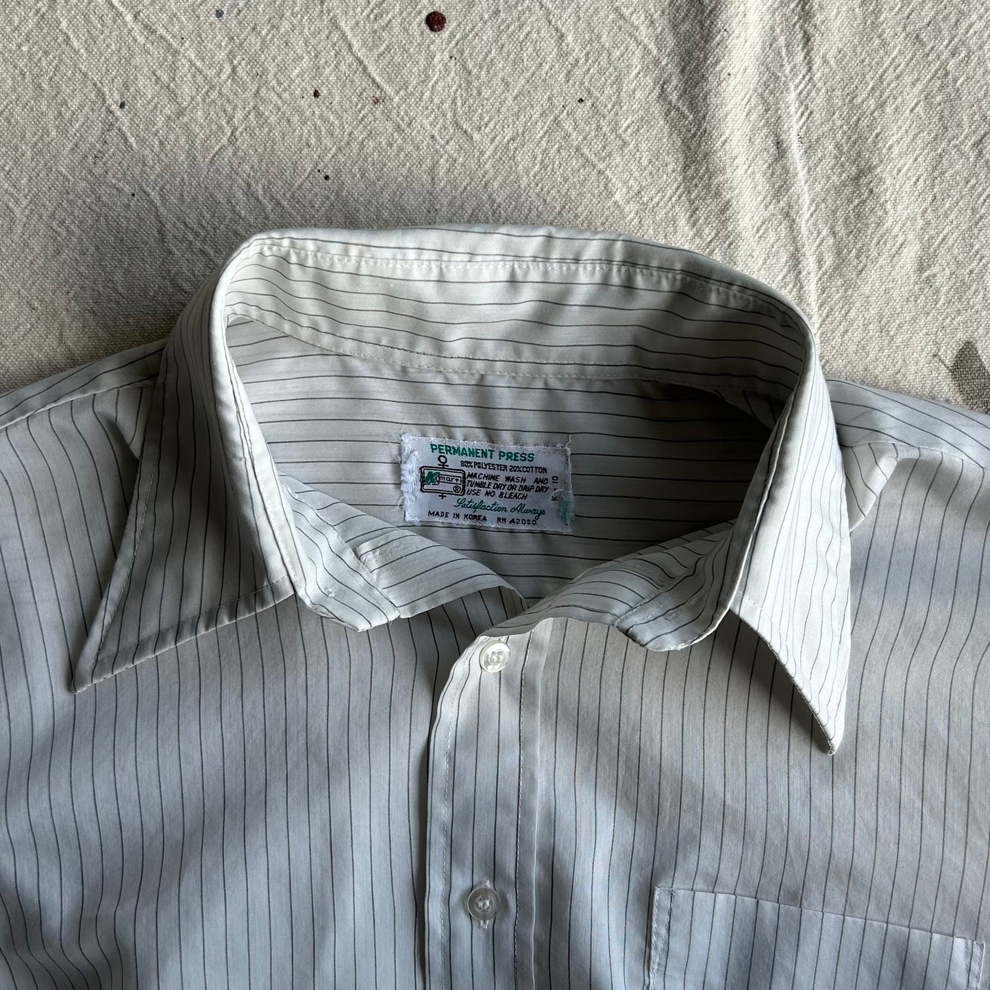 70's Pinstripe Button Up
