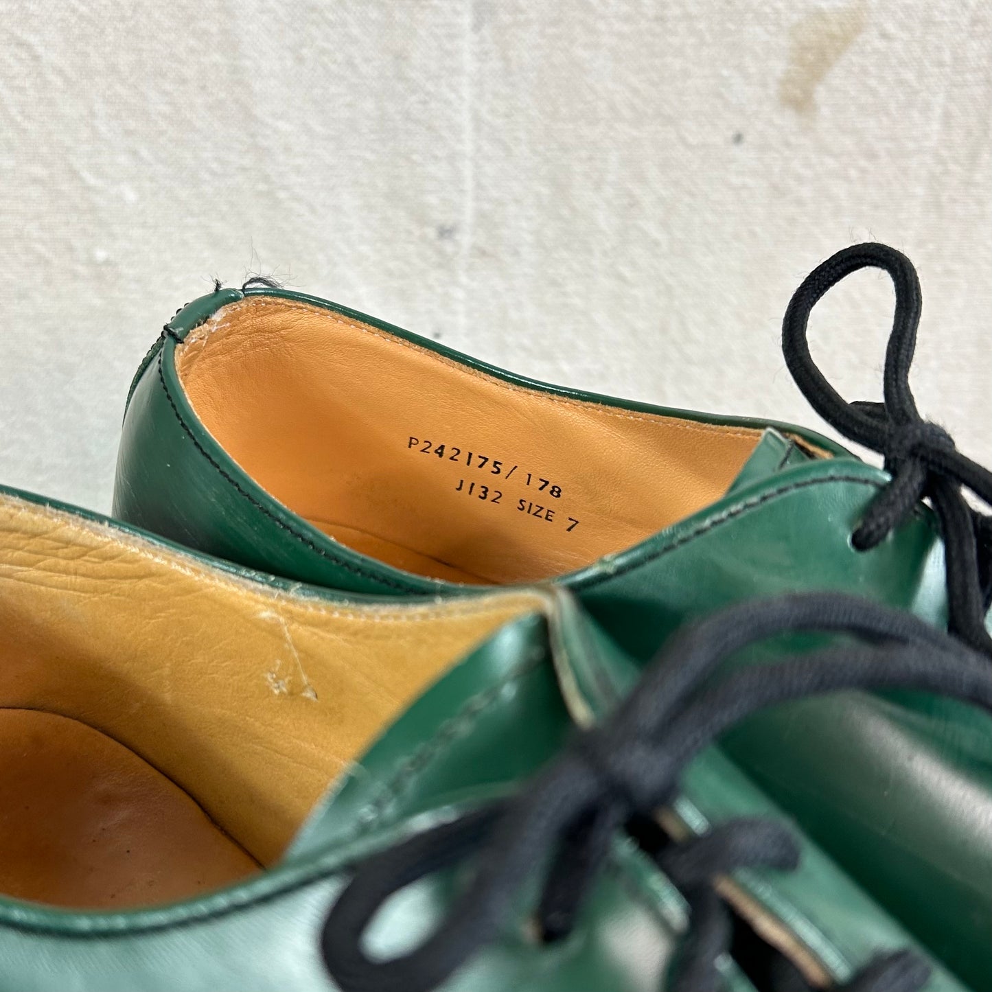 Forest green Dr. Marten Oxfords