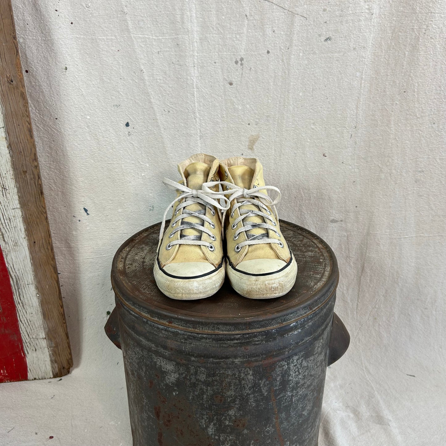 Made in USA Yellow Converse