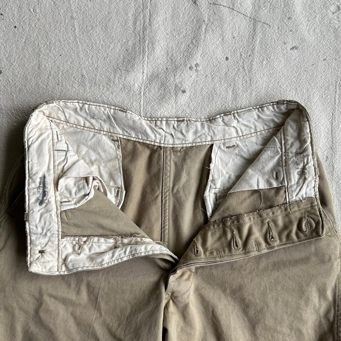 50's Military Chinos