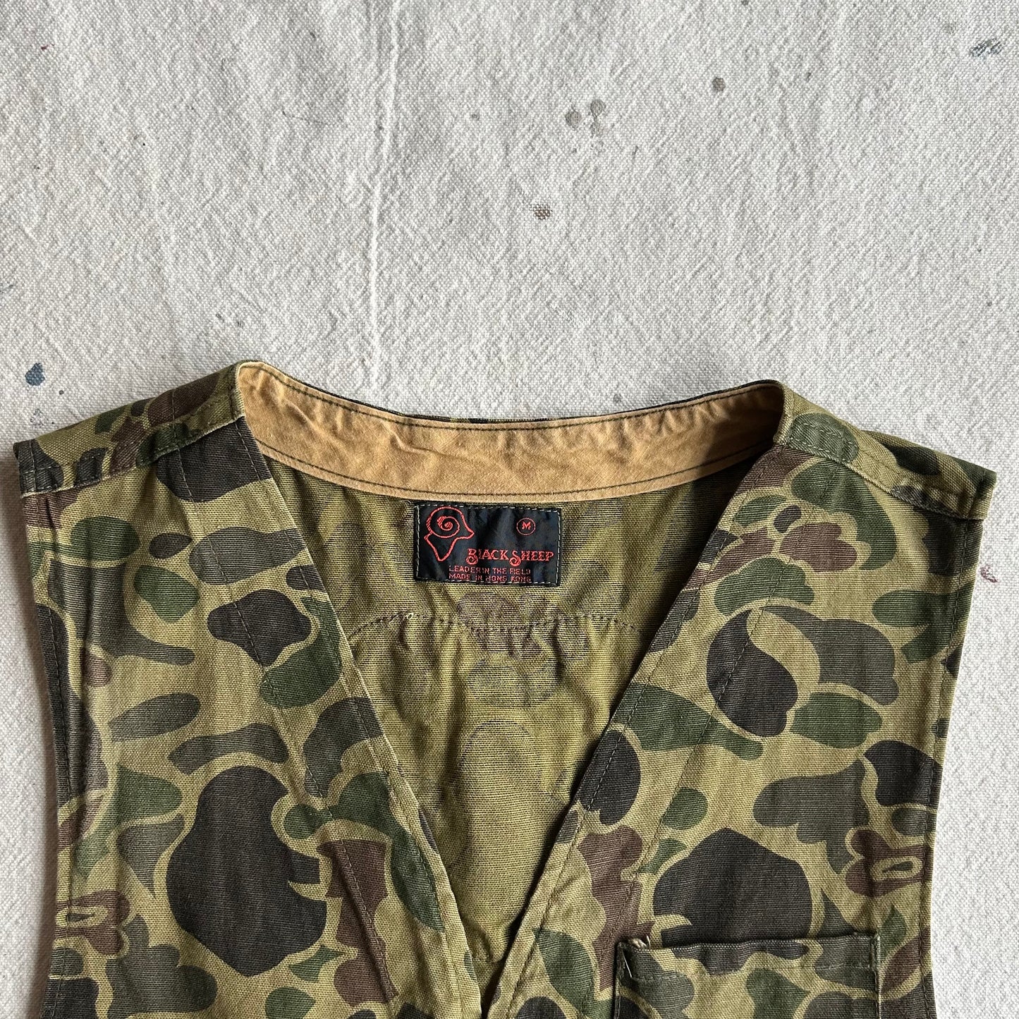 70s Camo Vest