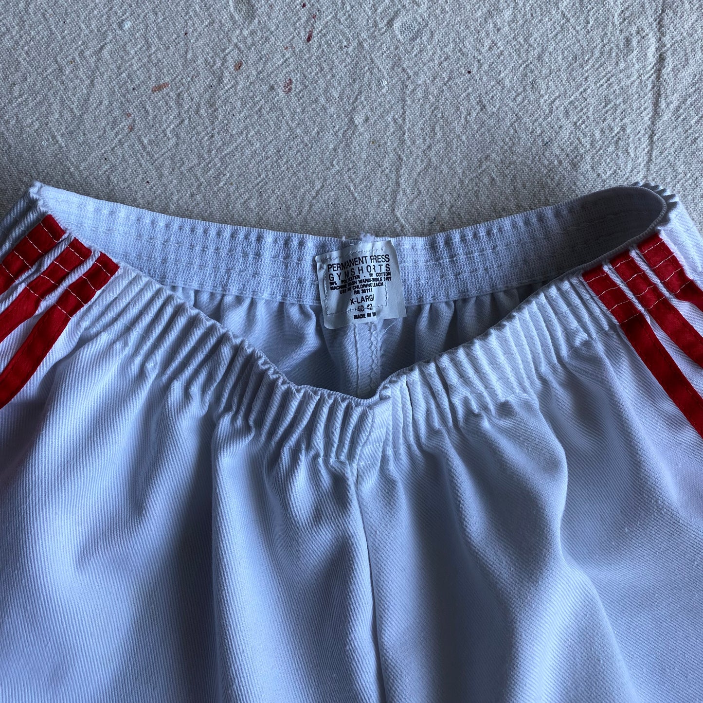 70's Striped Gym Shorts