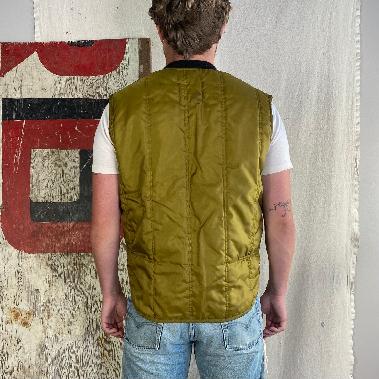 80's Walls' puffer vest