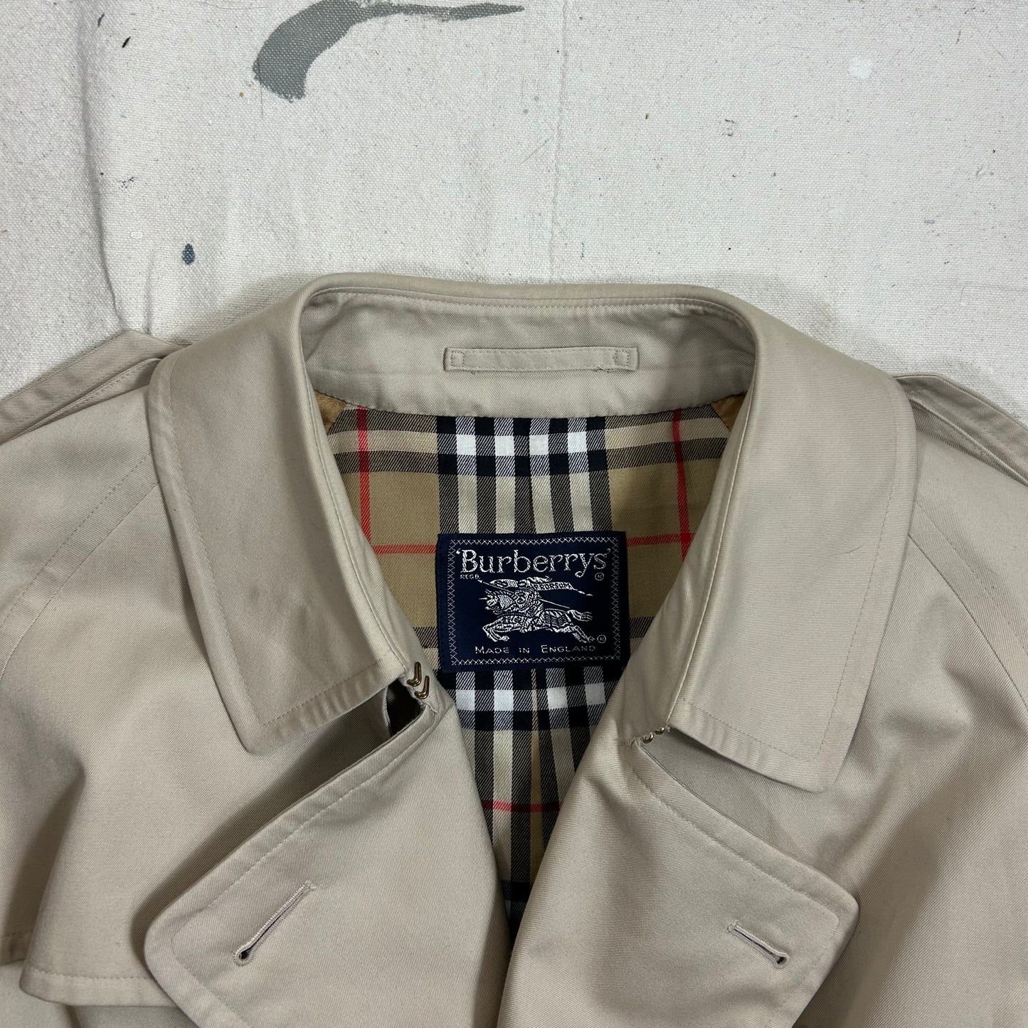 80's Burberry Trench Coat