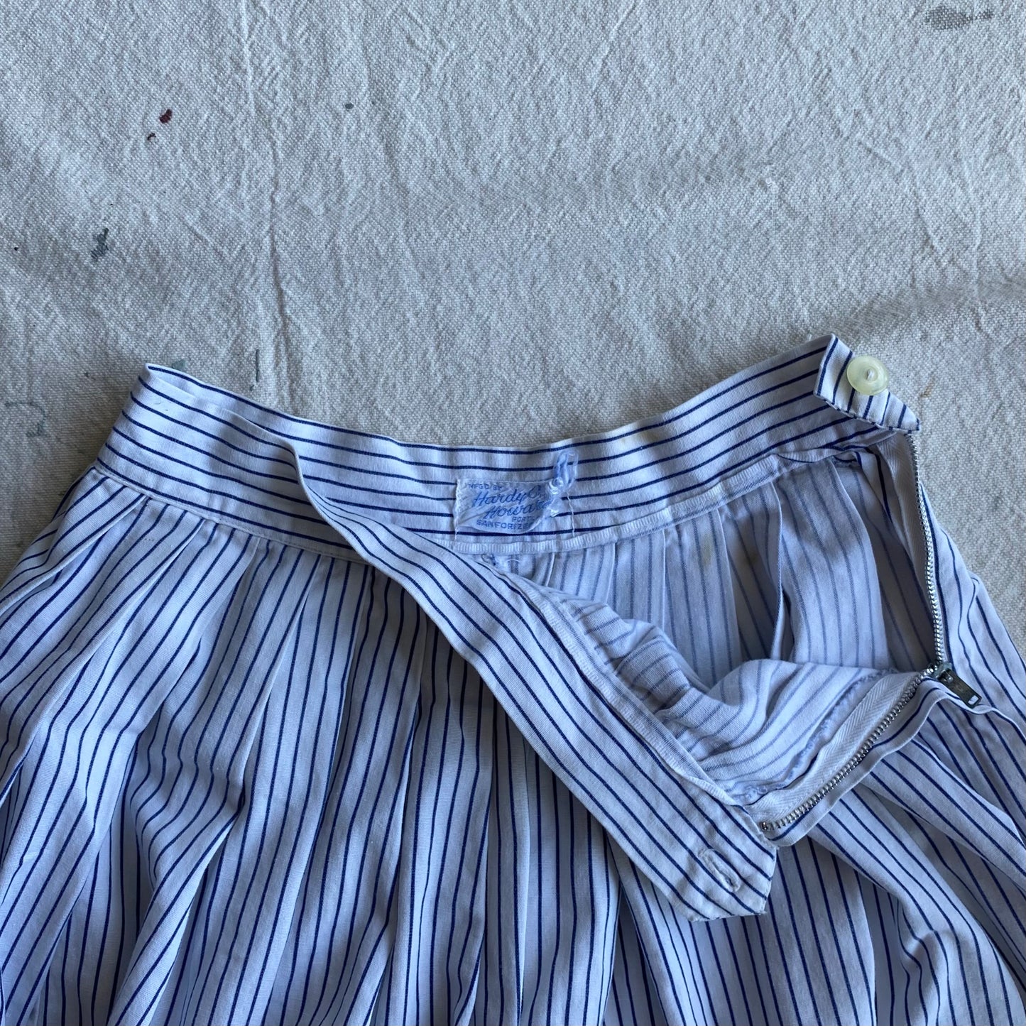 60's Pinstripe Skirt