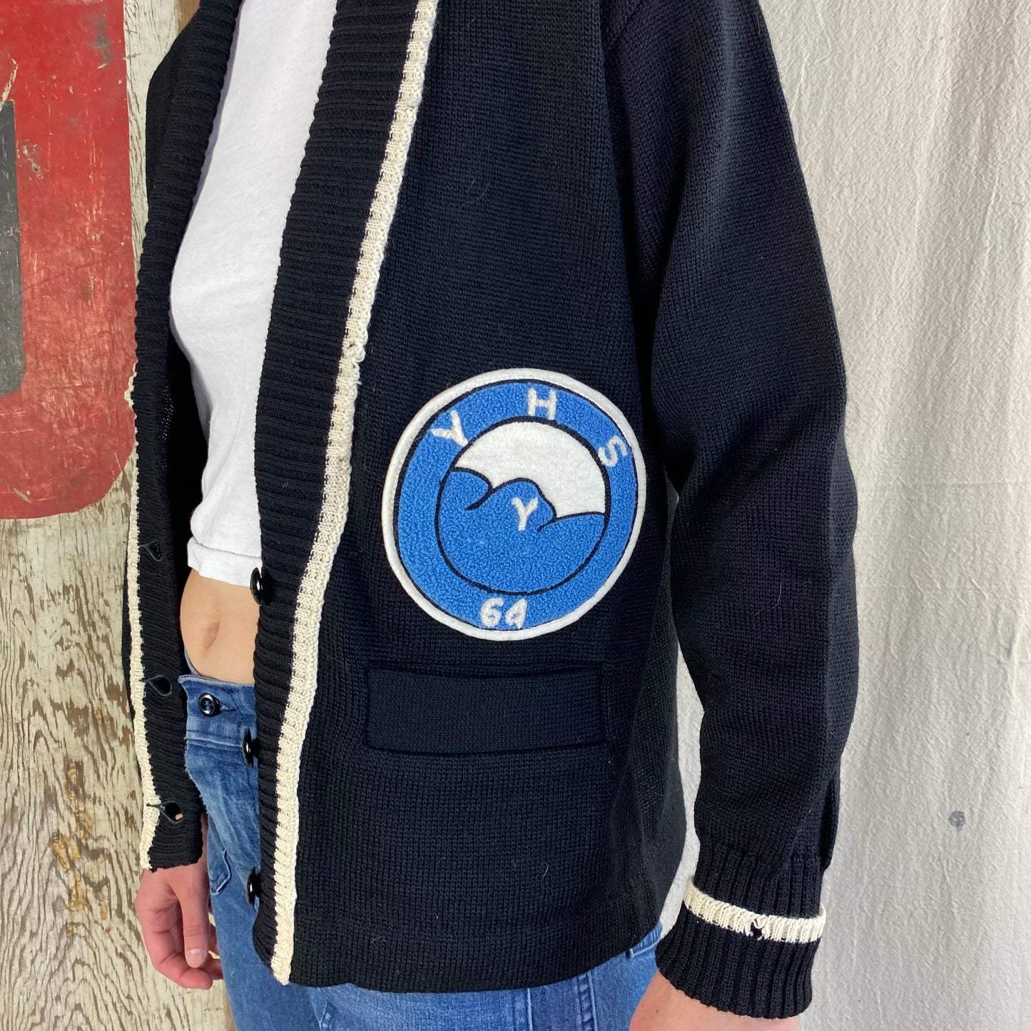 60's "Nancy" Collegiate Cardigan