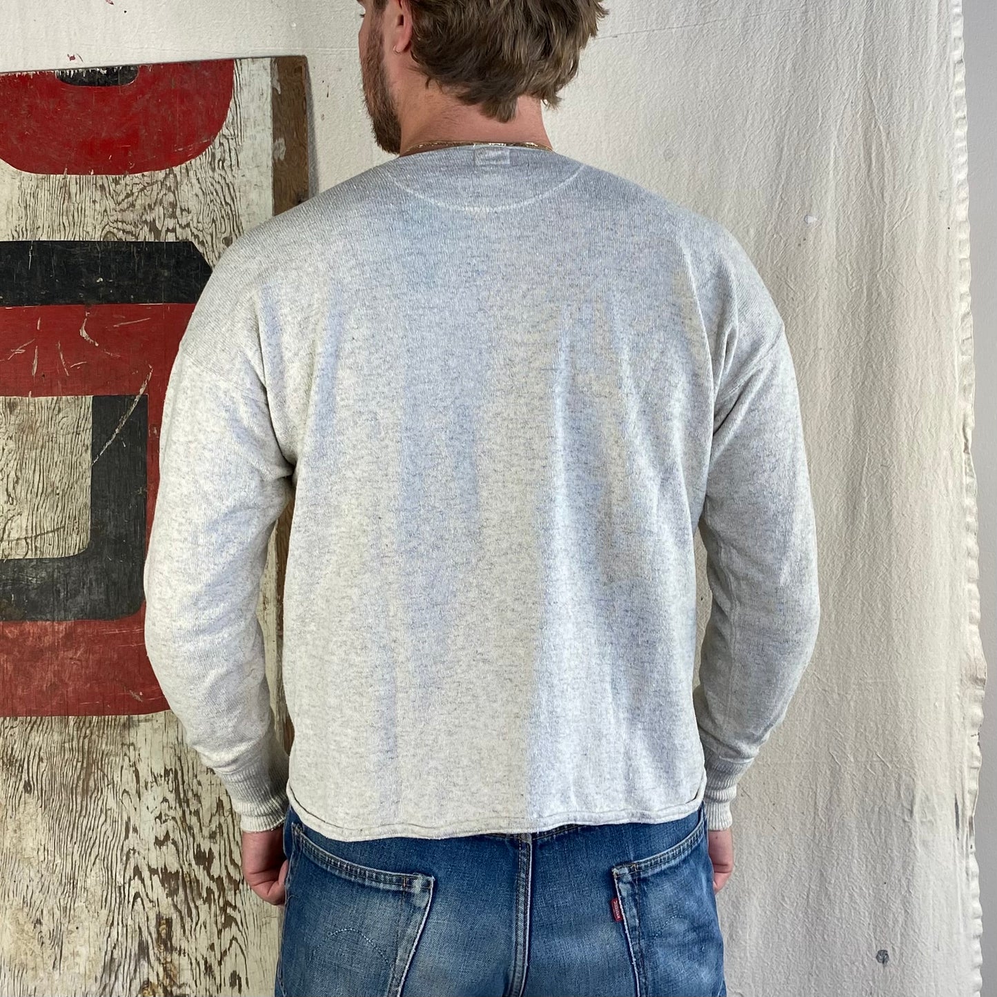 40's Asymmetrical Button Thermal
