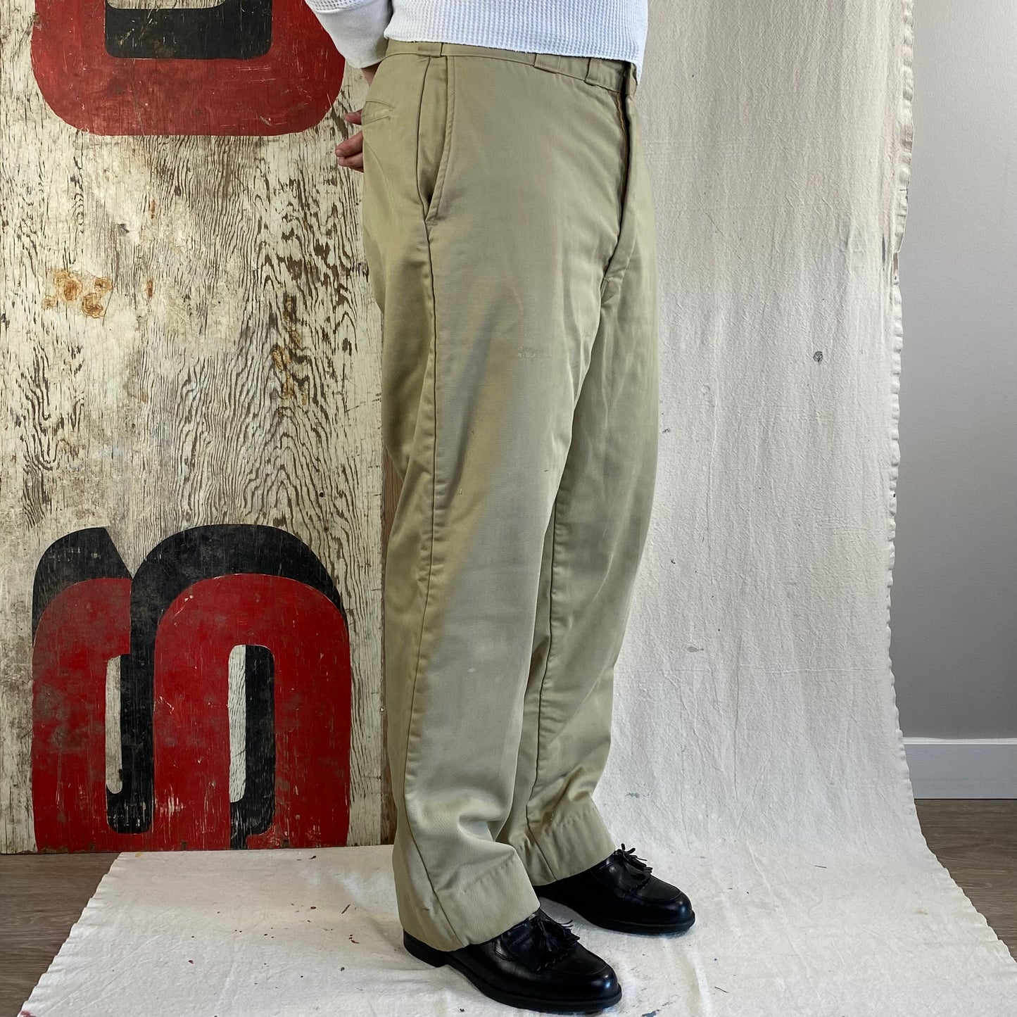 70s LL Bean Lined Chinos