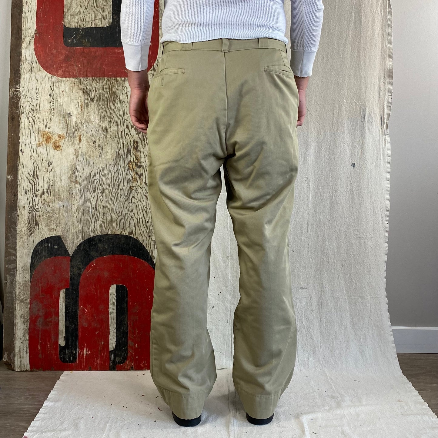 70s LL Bean Lined Chinos
