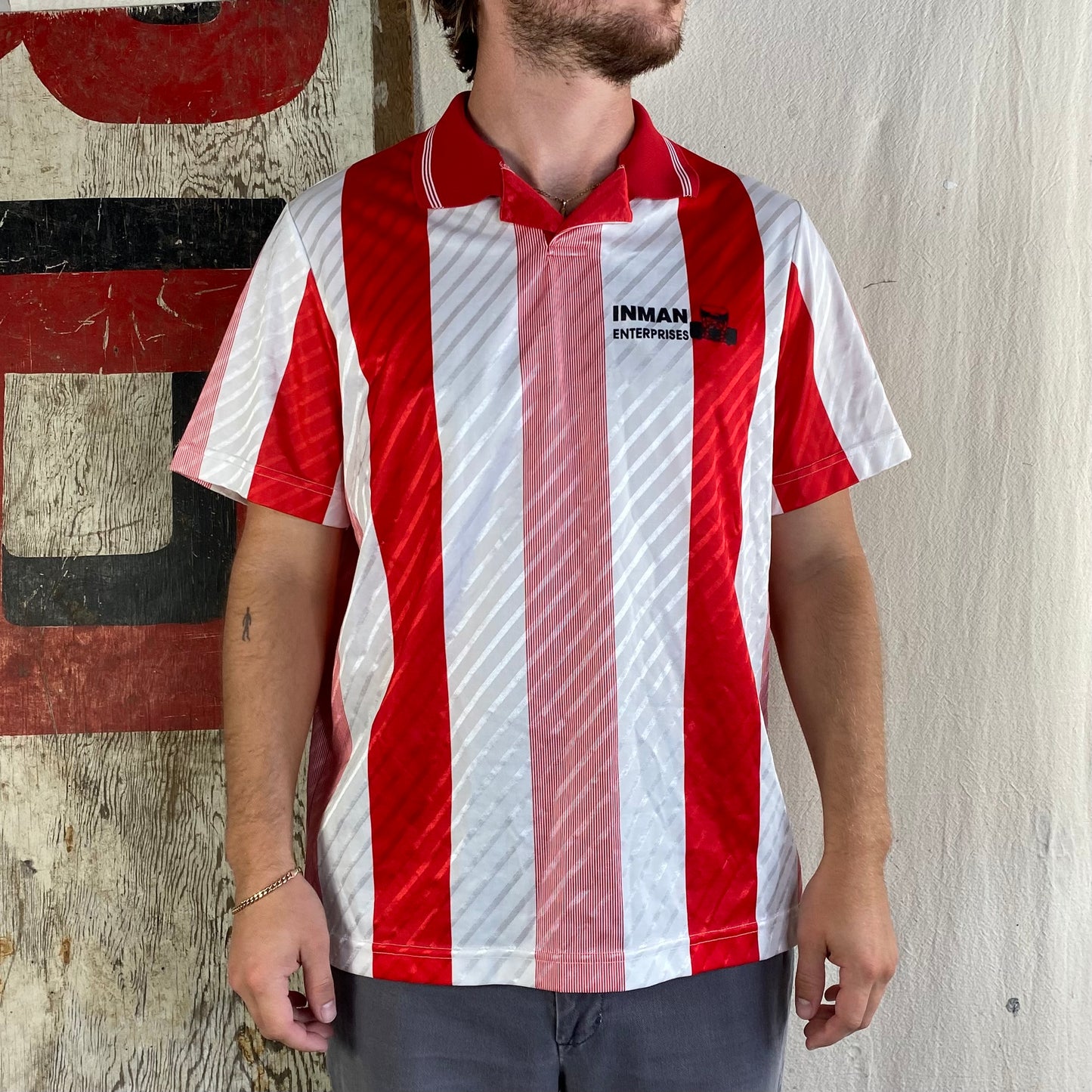 90's Striped Jersey