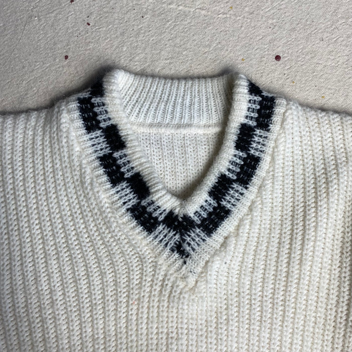 Handmade Checkered Knit