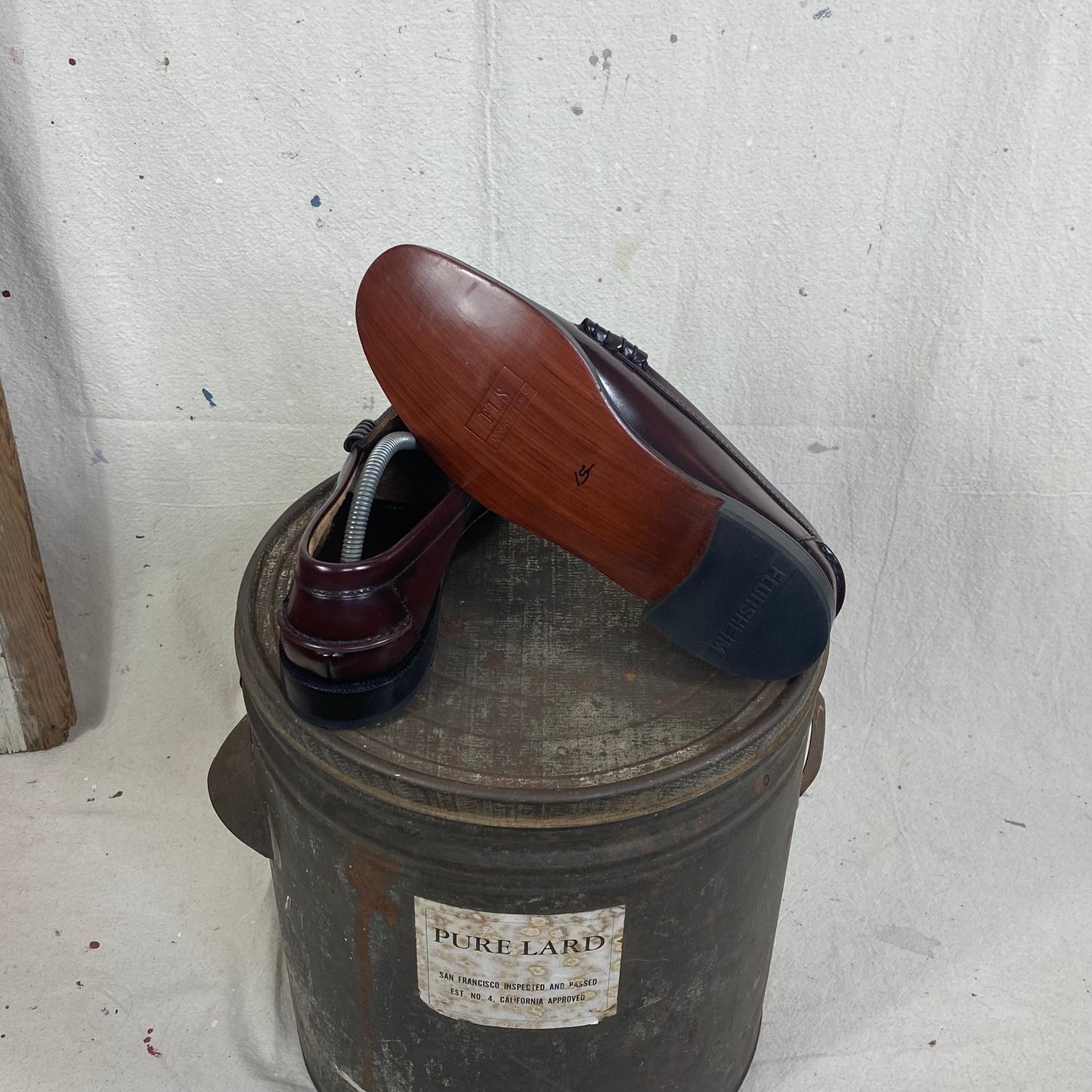 Burgundy Pennney Loafers