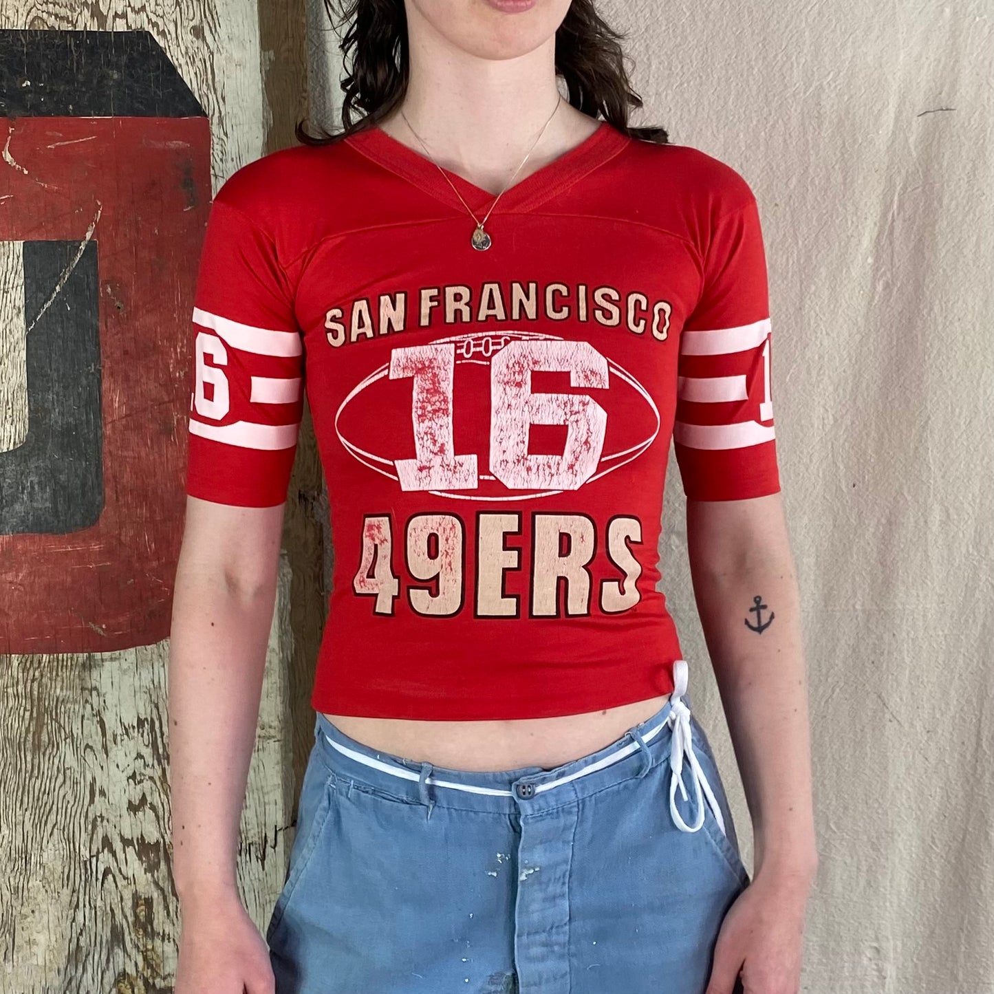90's 49ers Baby Tee