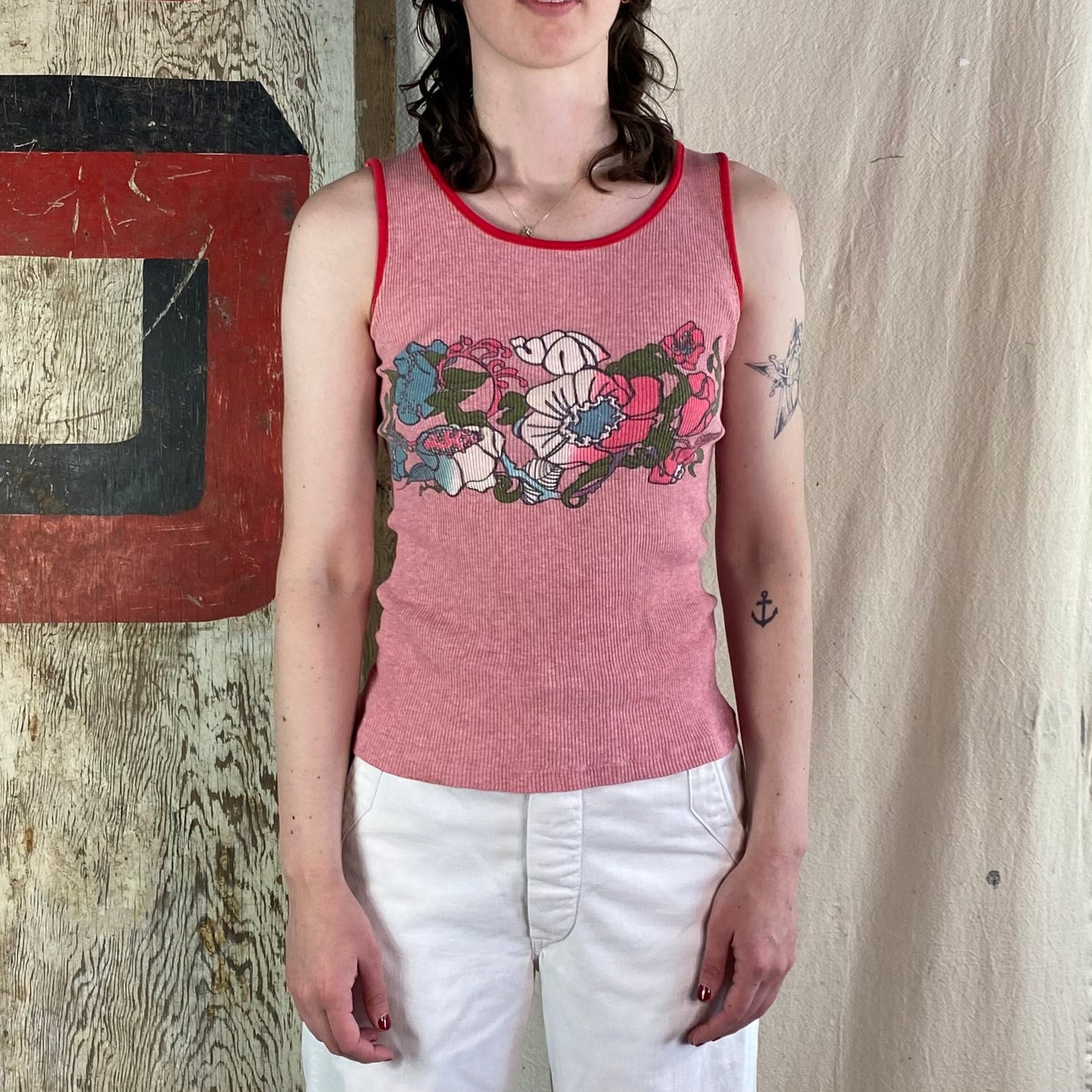 70's Floral Tank