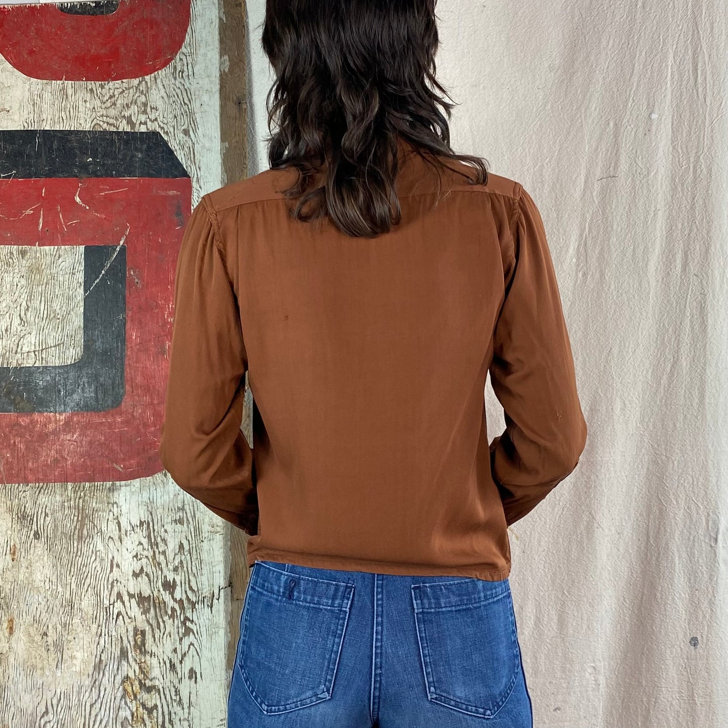 50's Tom Sawyer Gabardine Shirt