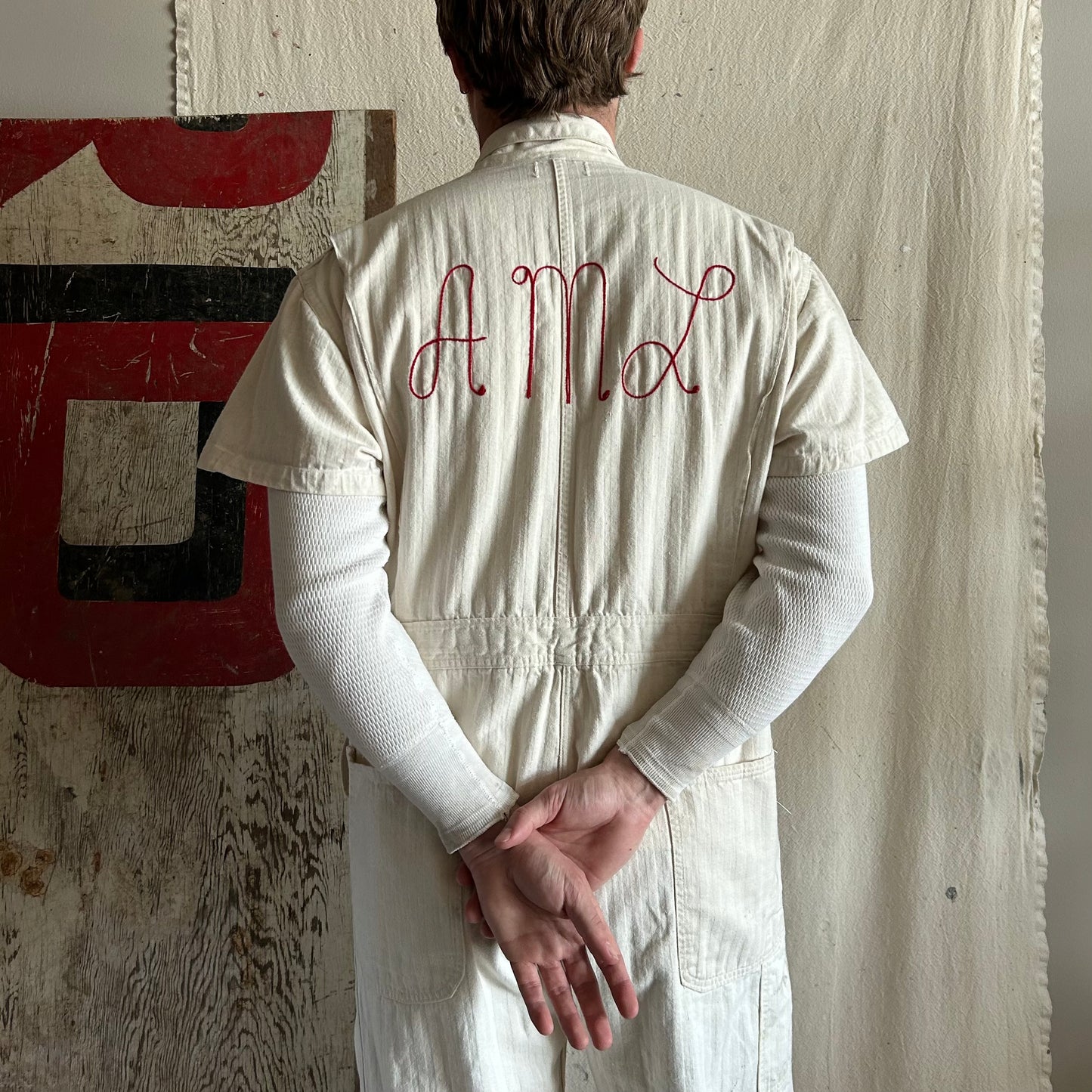 60's HBT Chainstitch Coveralls