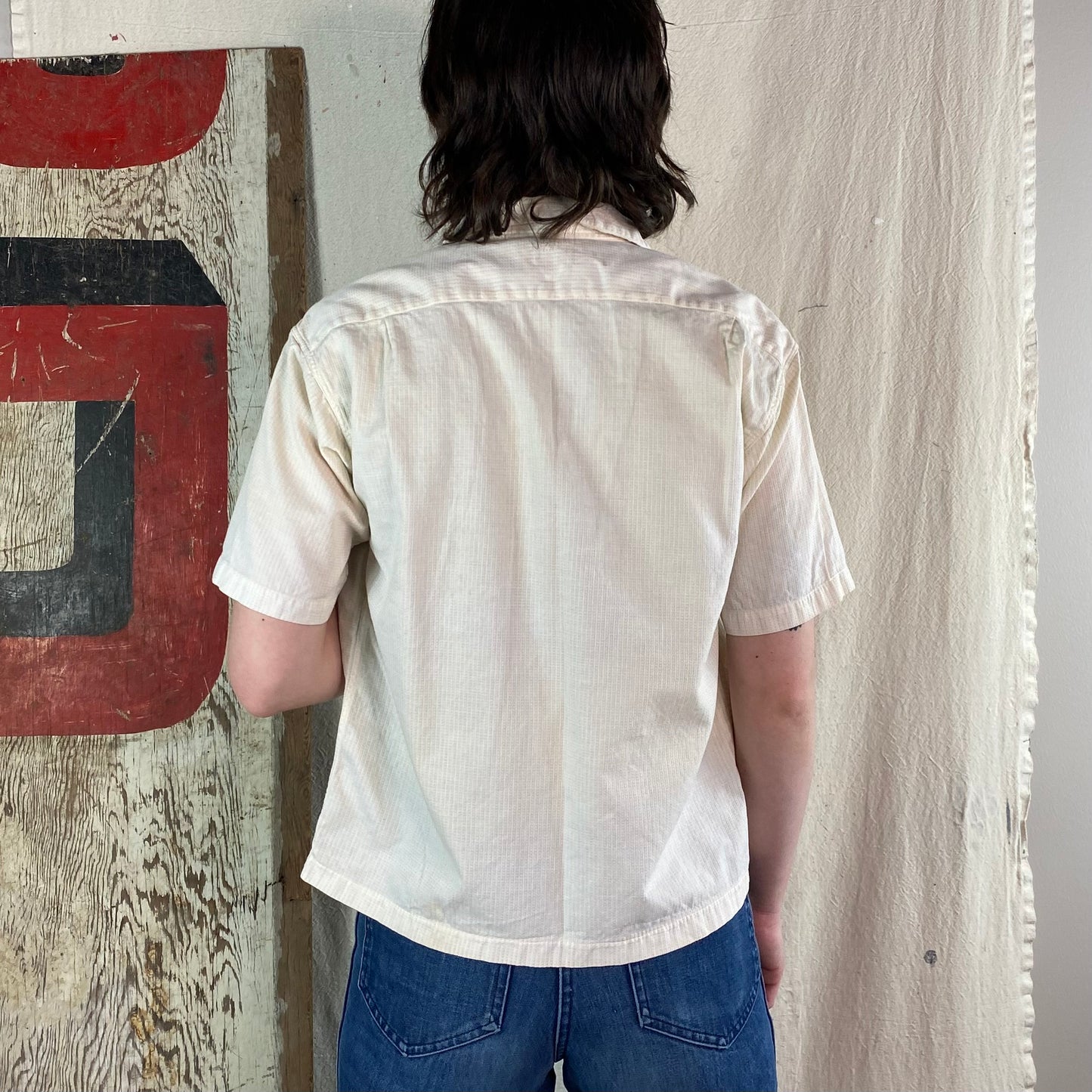 60's Camp Button Up