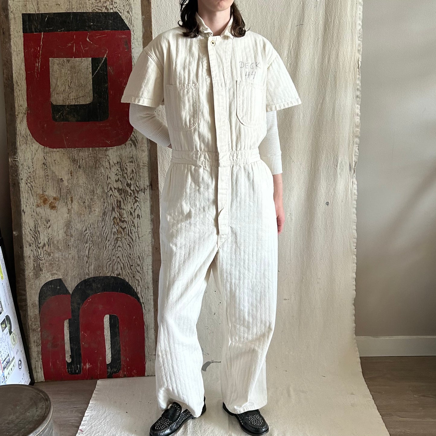 60's HBT Chainstitch Coveralls