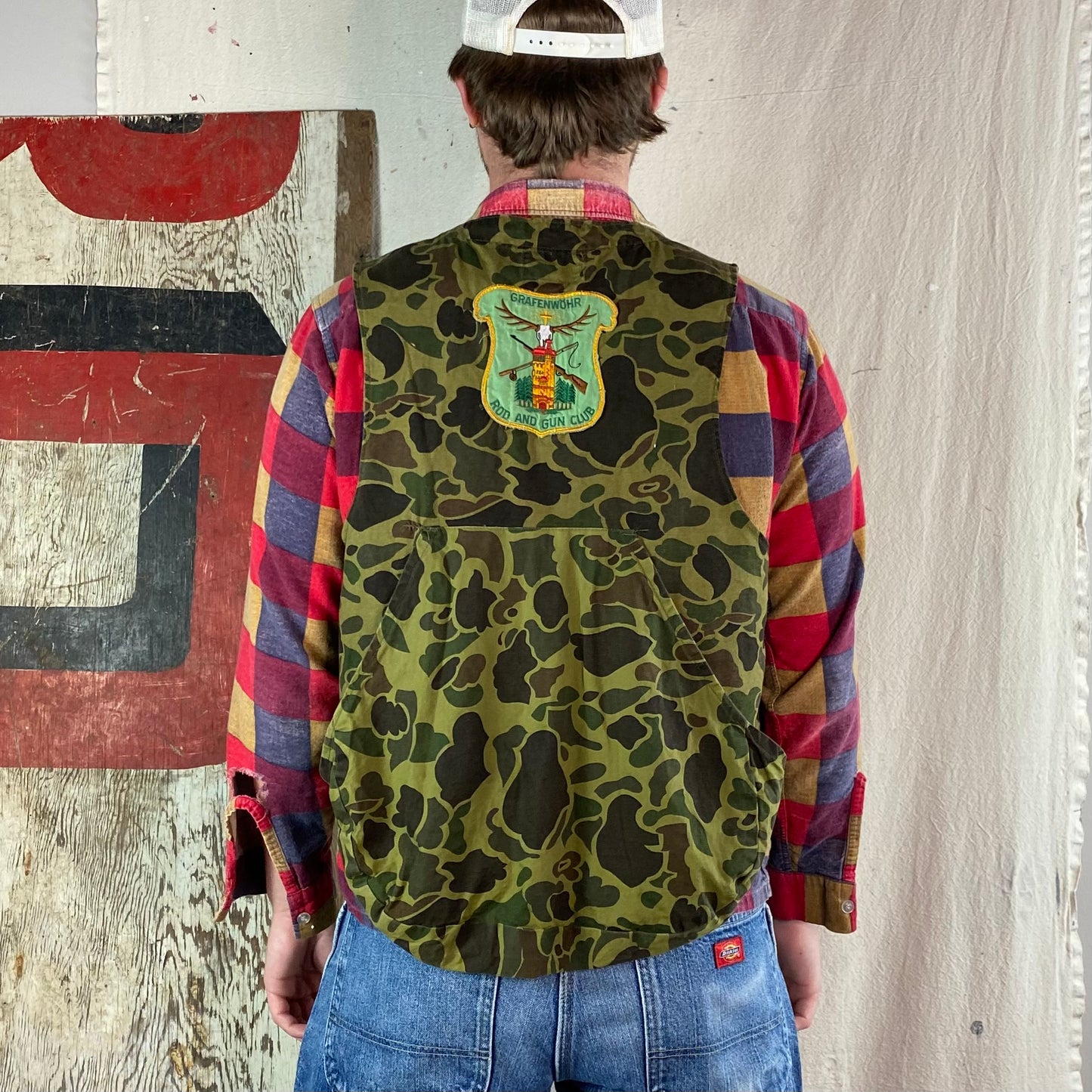70s Camo Vest