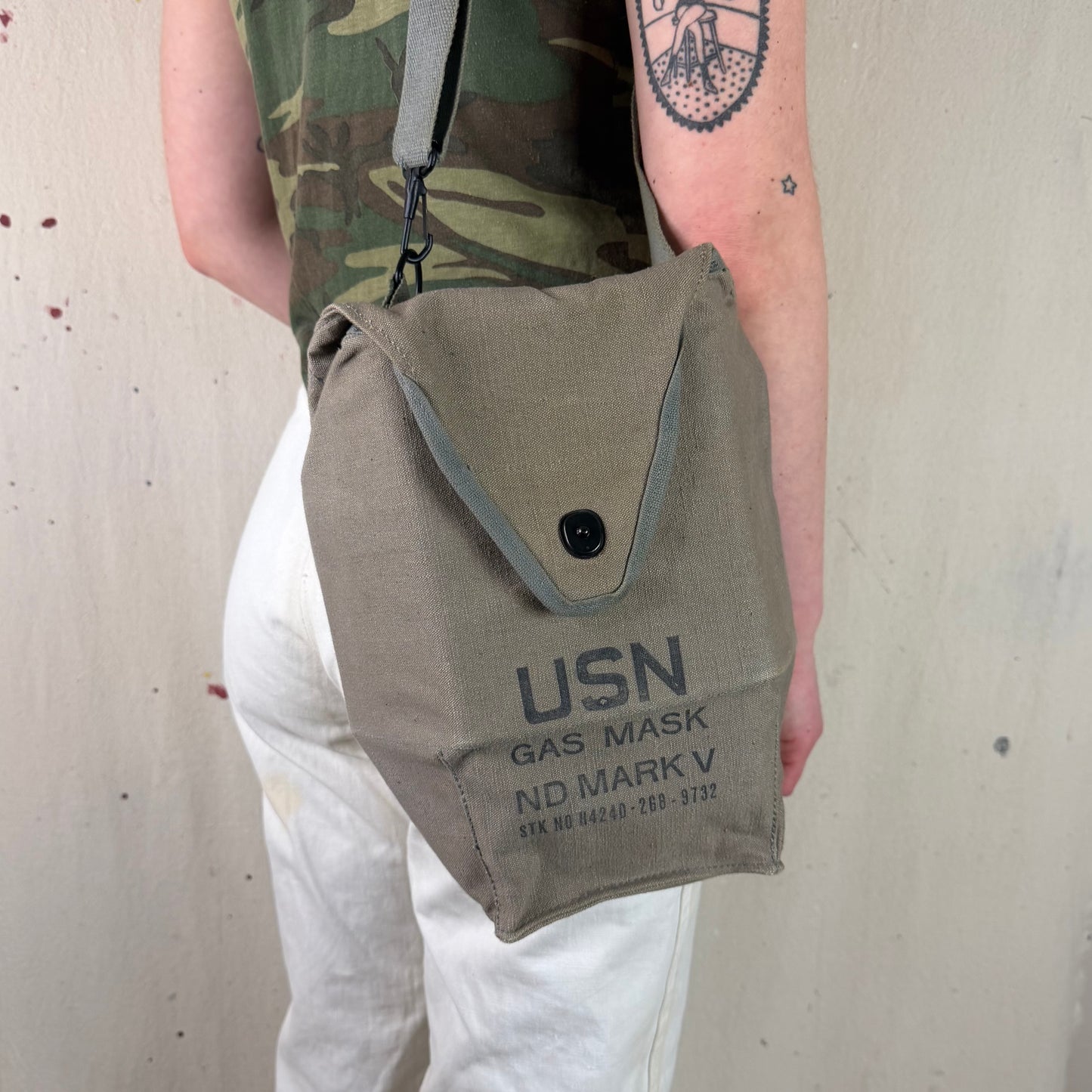 50's Gas Mask Bag