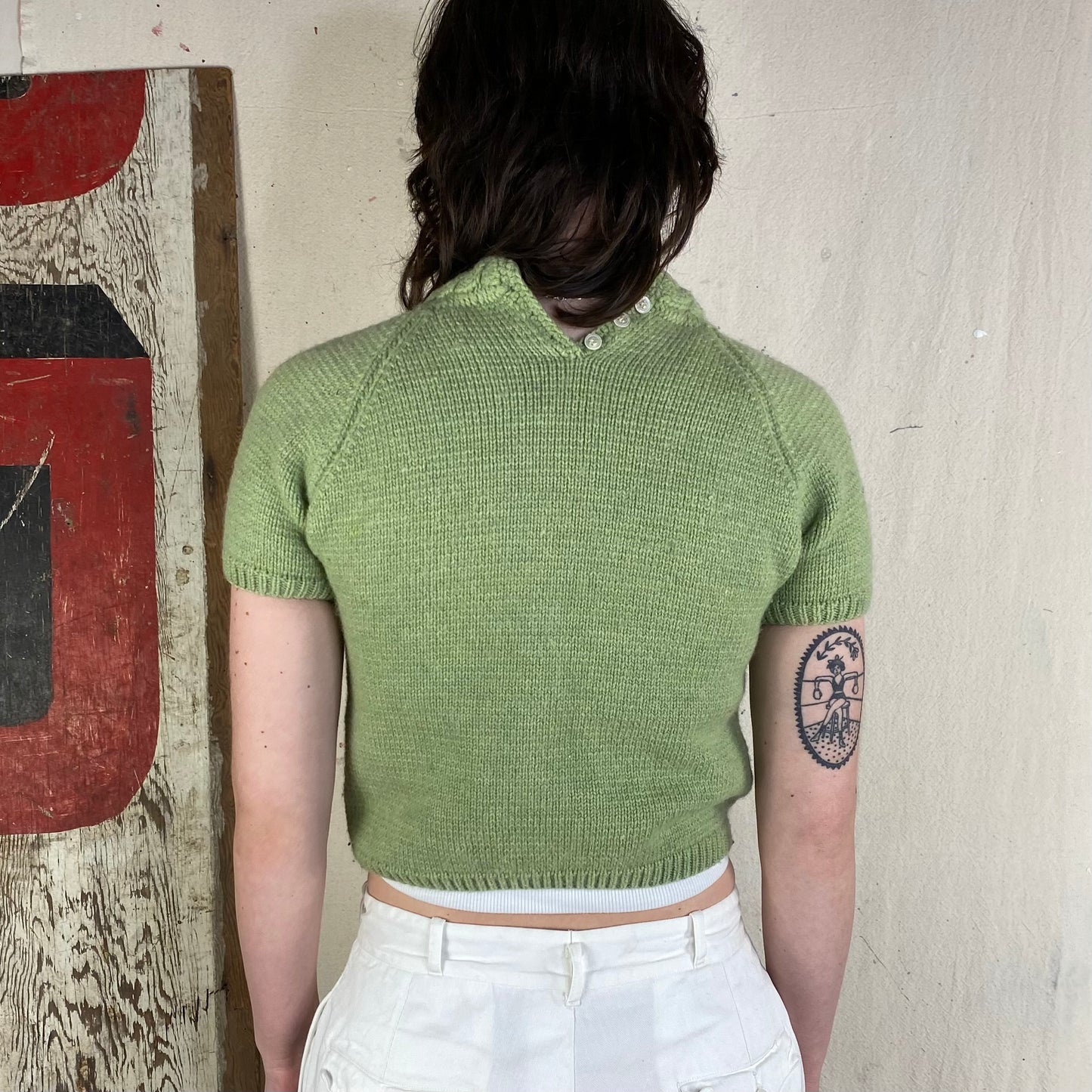 60's Short Sleeve Knit