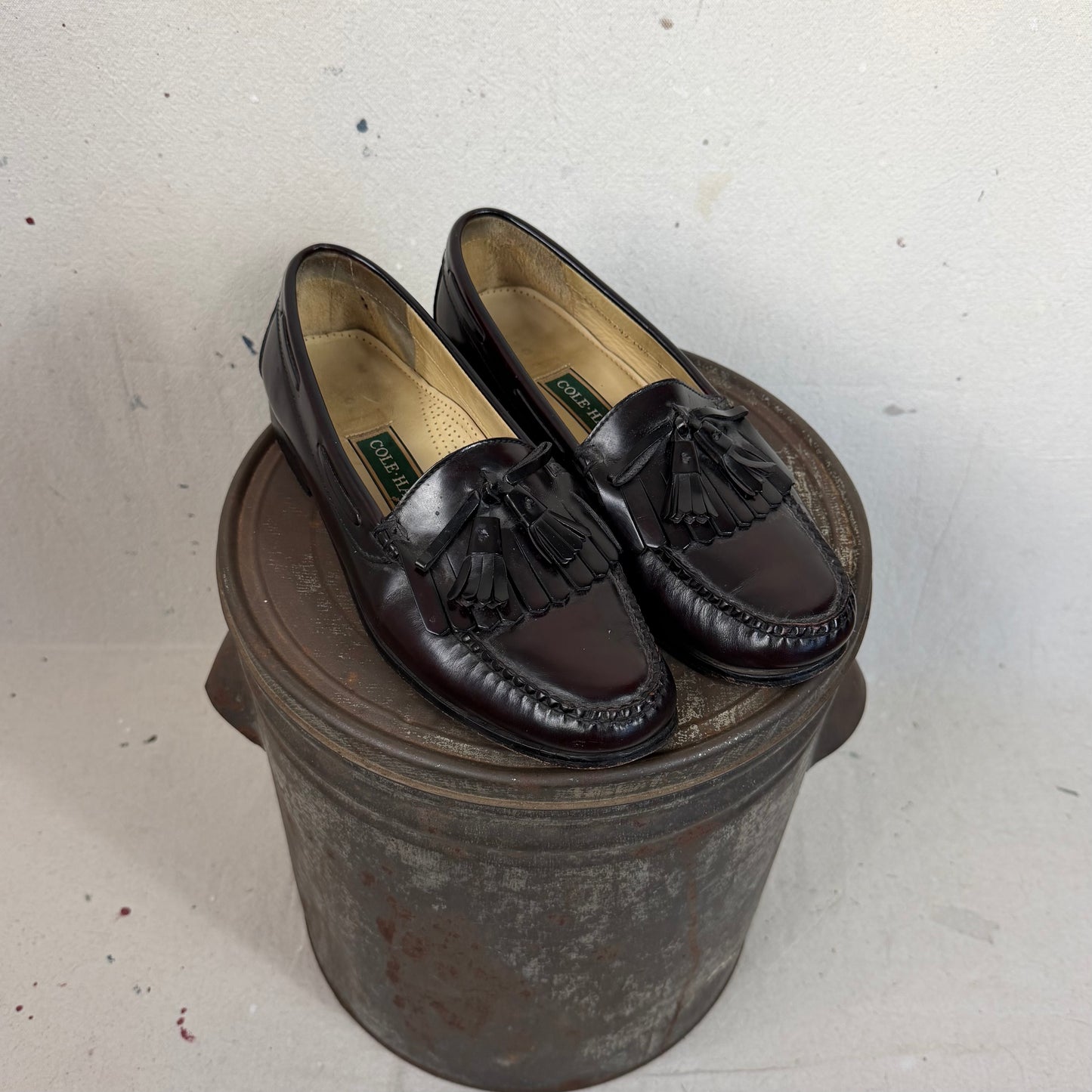 Leather Tassel Loafer