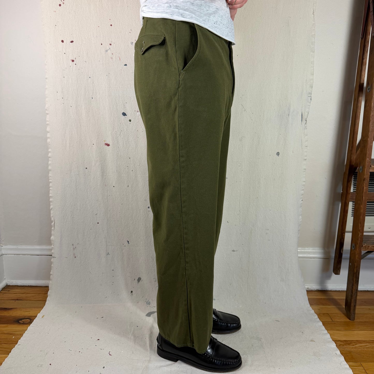 Military Wool Pants