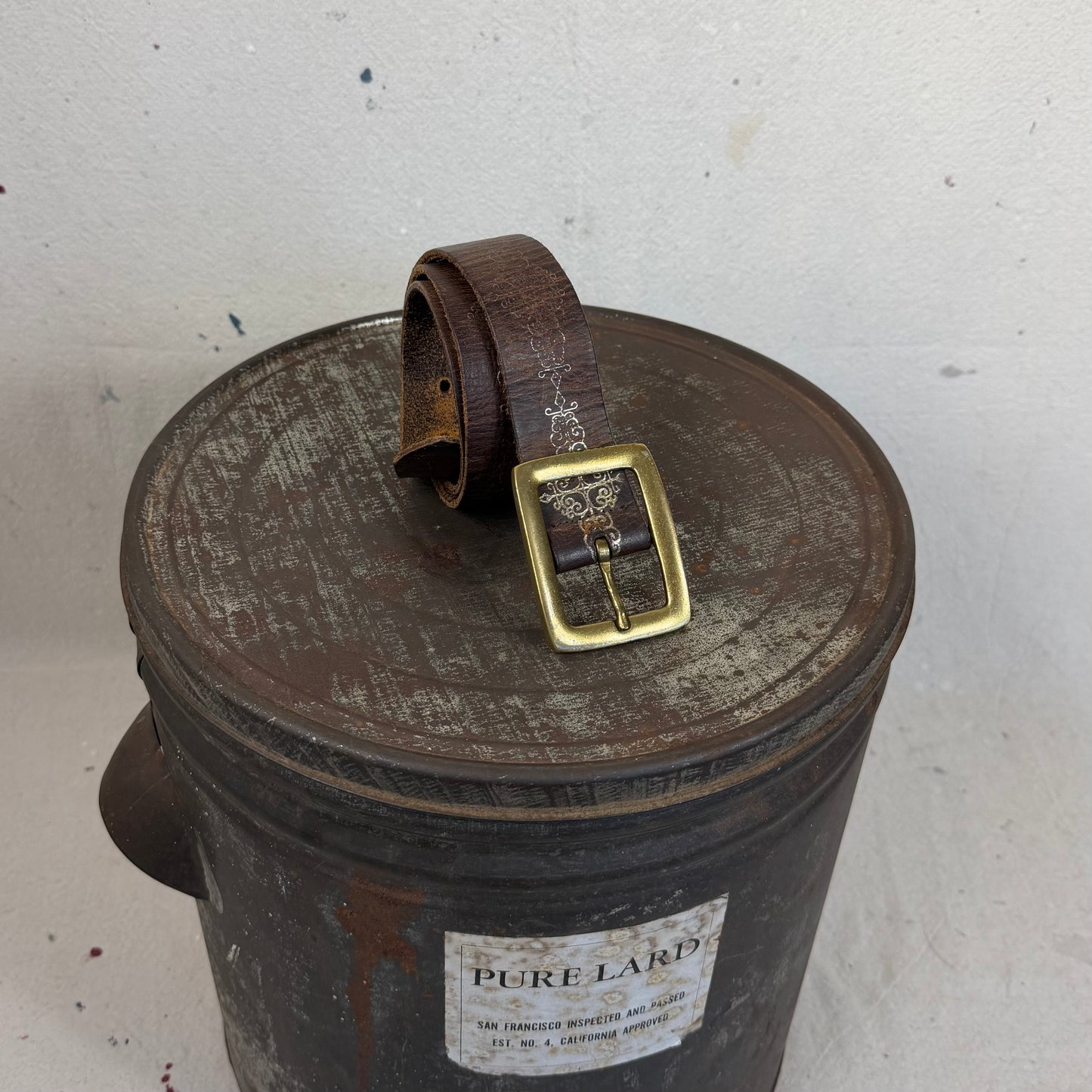 Vintage Leather Belt