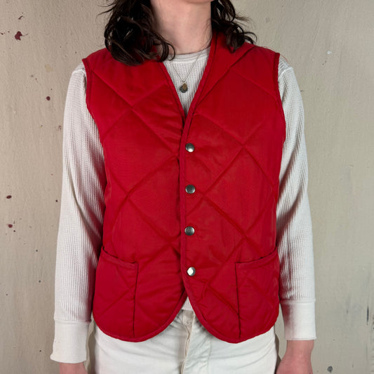 70's Quilted Vest