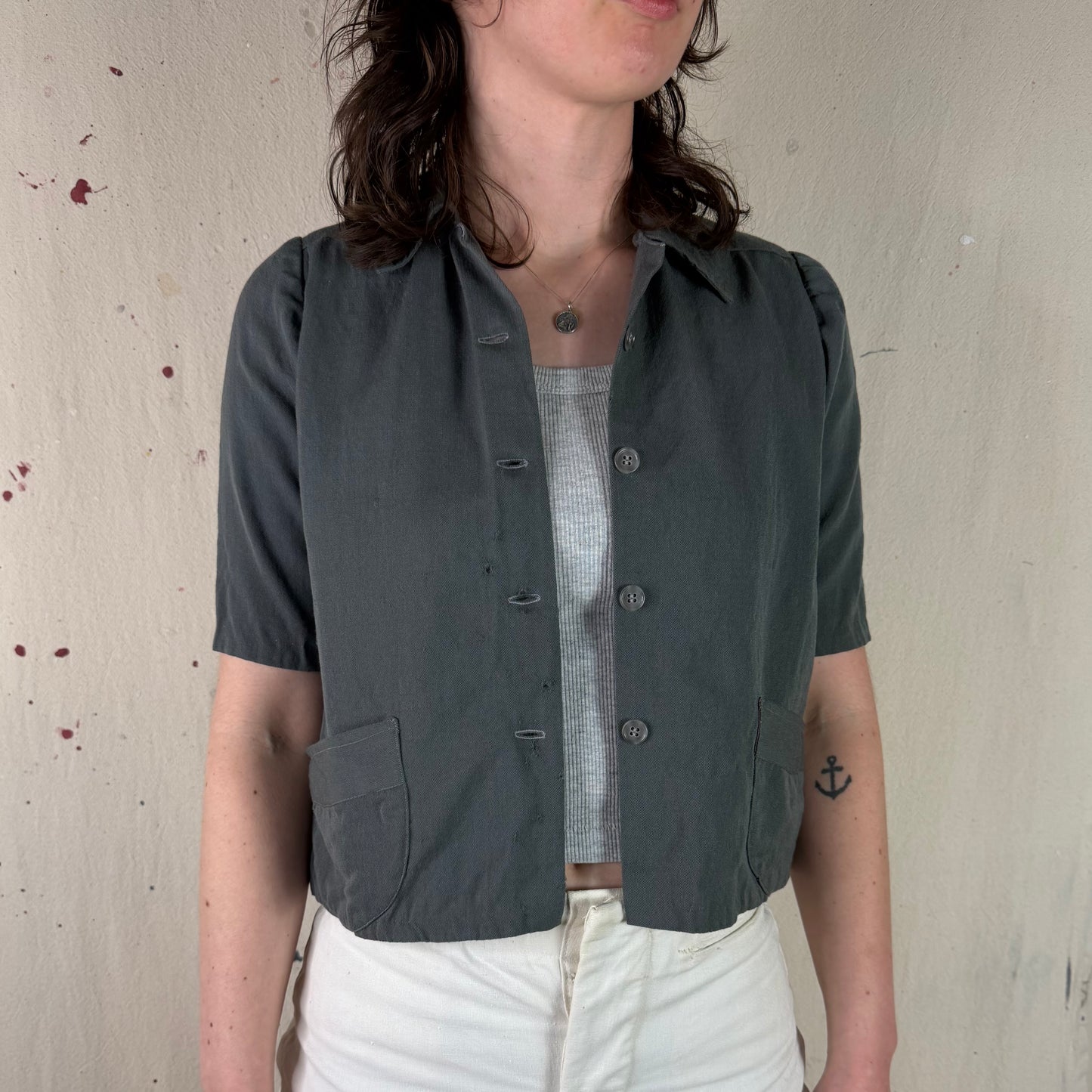 40's Wool Mechanic Shirt