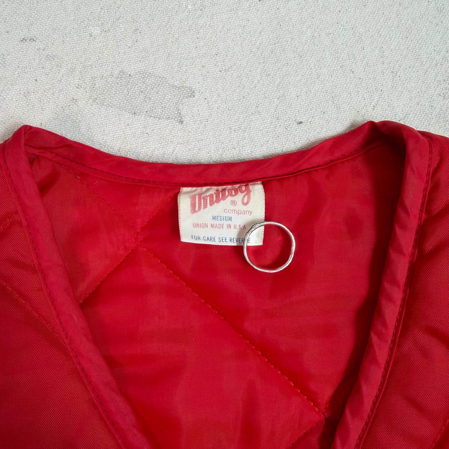 70's Quilted Vest