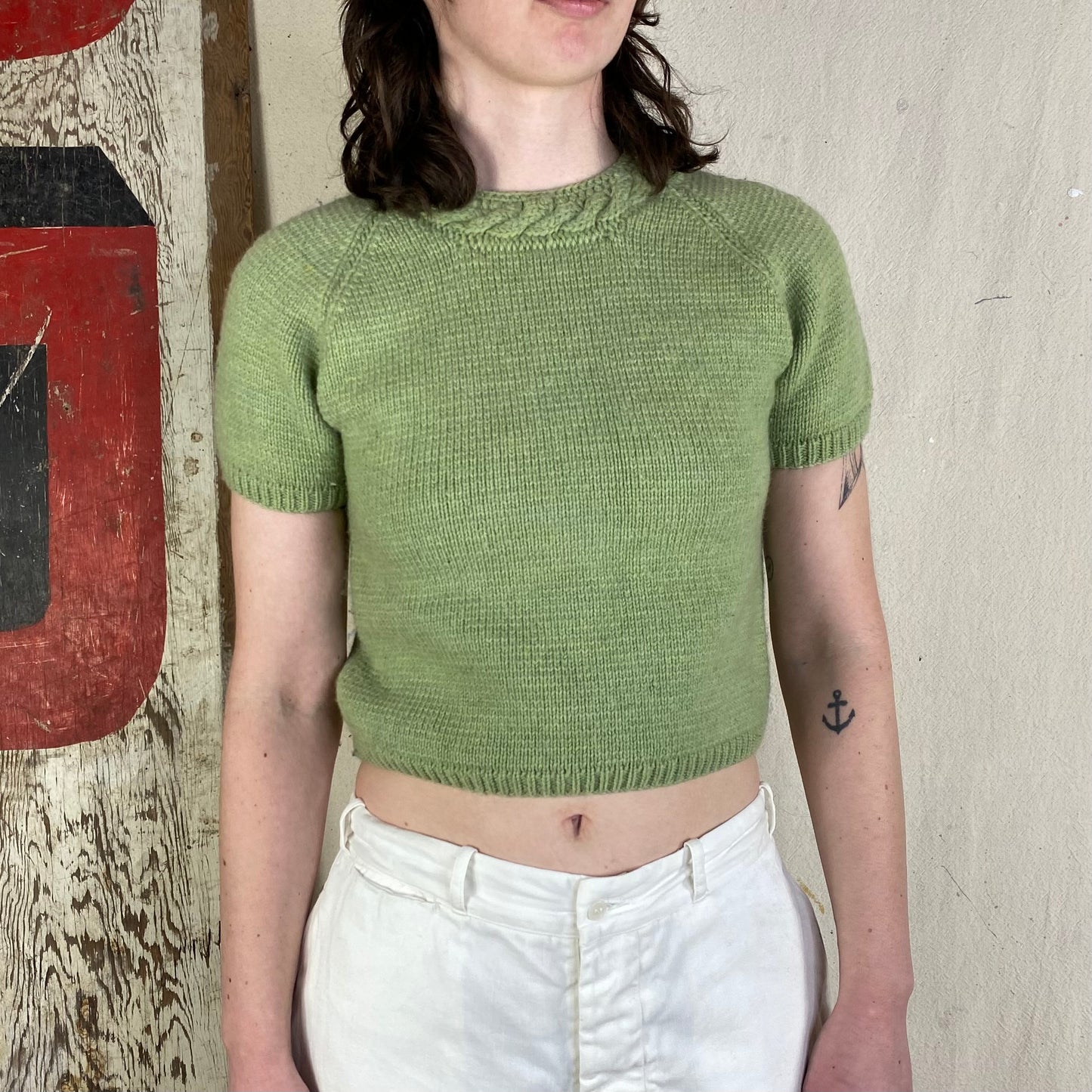 60's Short Sleeve Knit