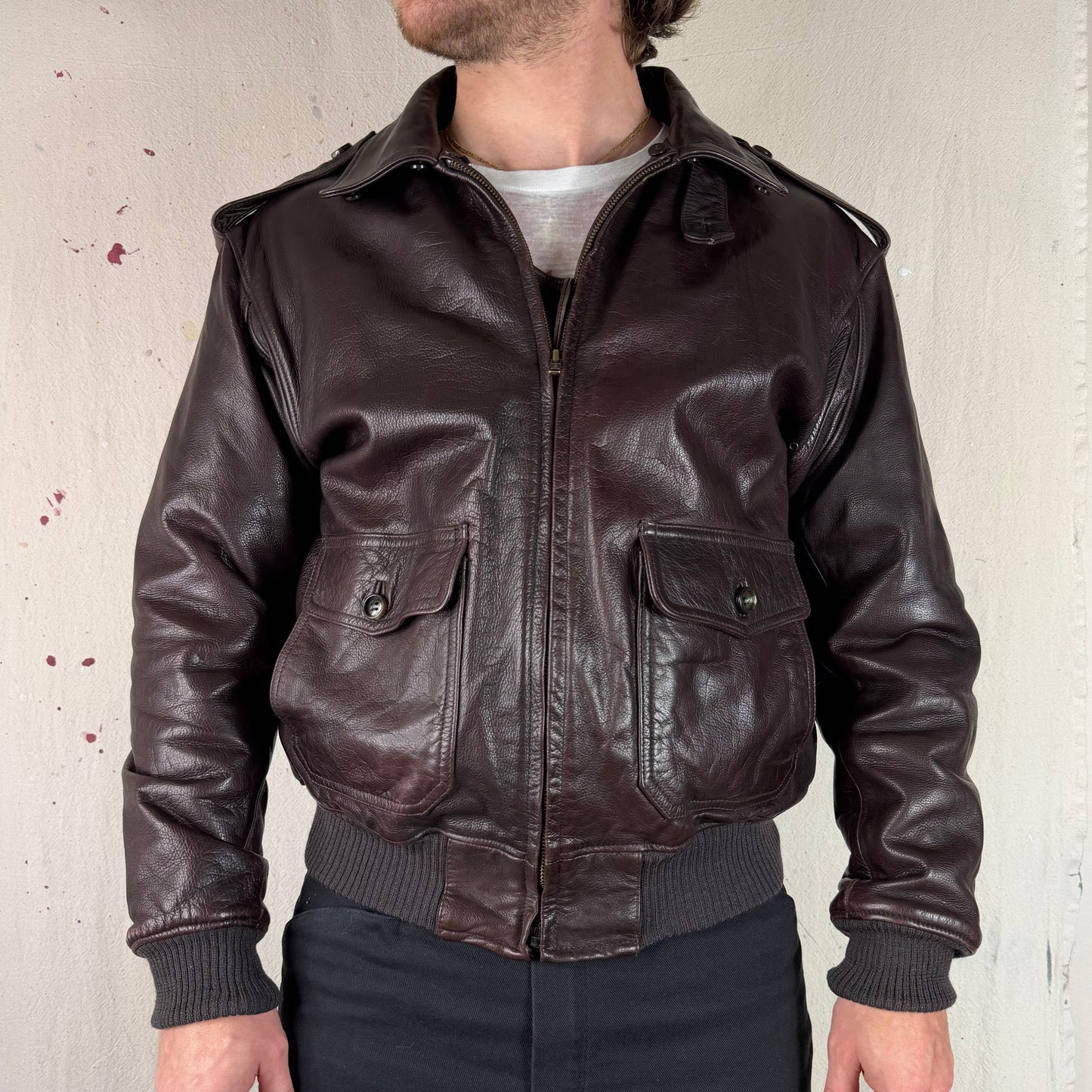 Nordstrom Leather Bomber