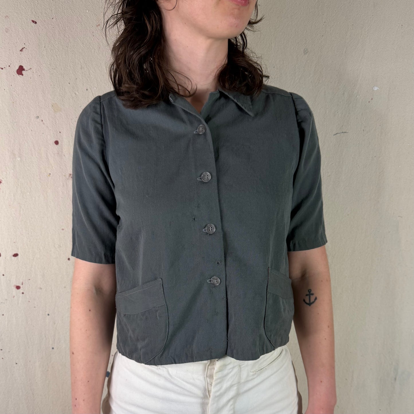 40's Wool Mechanic Shirt