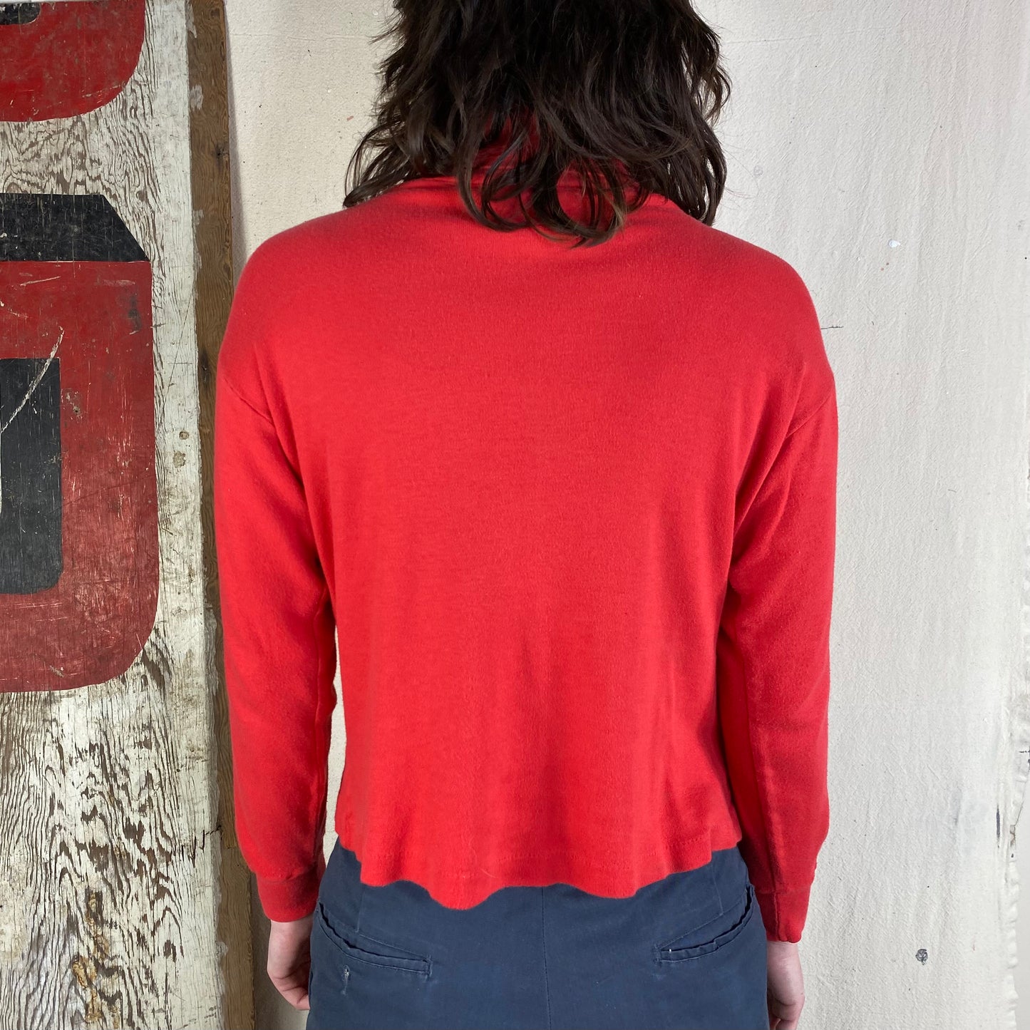 80's Cotton Turtleneck