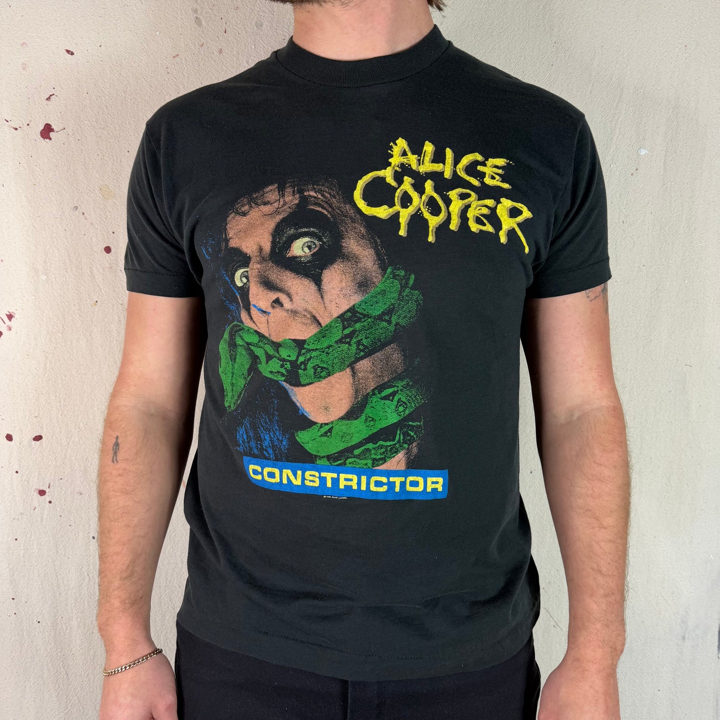 80's Alice Cooper Constrictor Tee