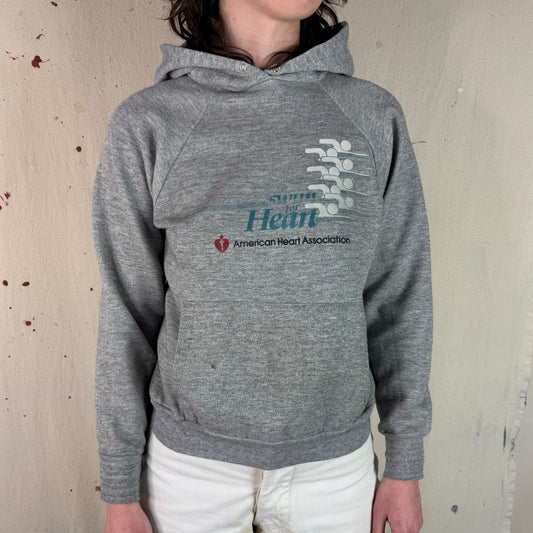 80's Healthknit Heart Hoodie