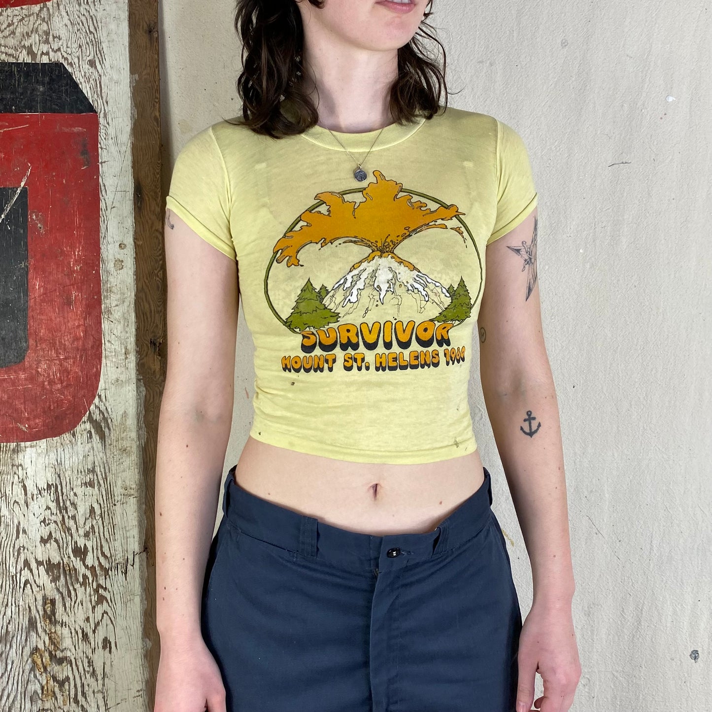 80's St. Helens Baby Tee