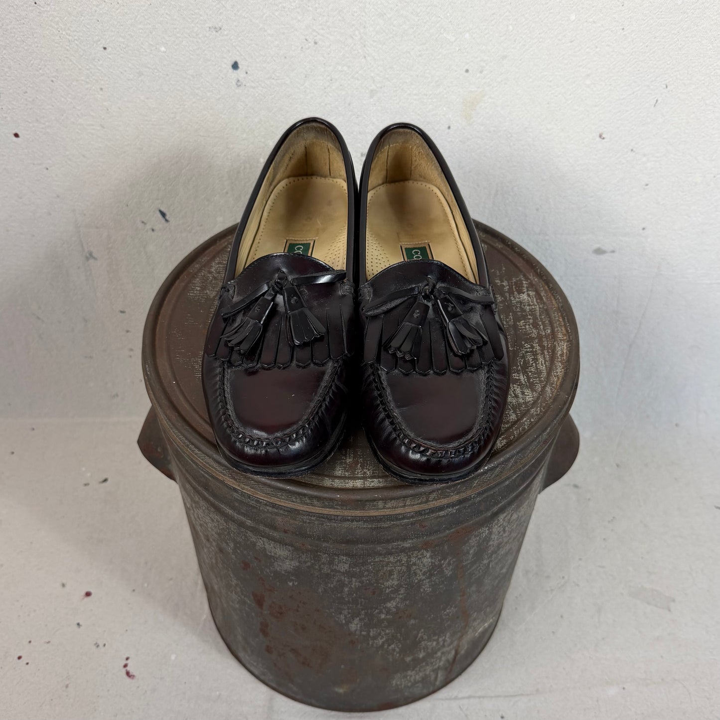 Leather Tassel Loafer