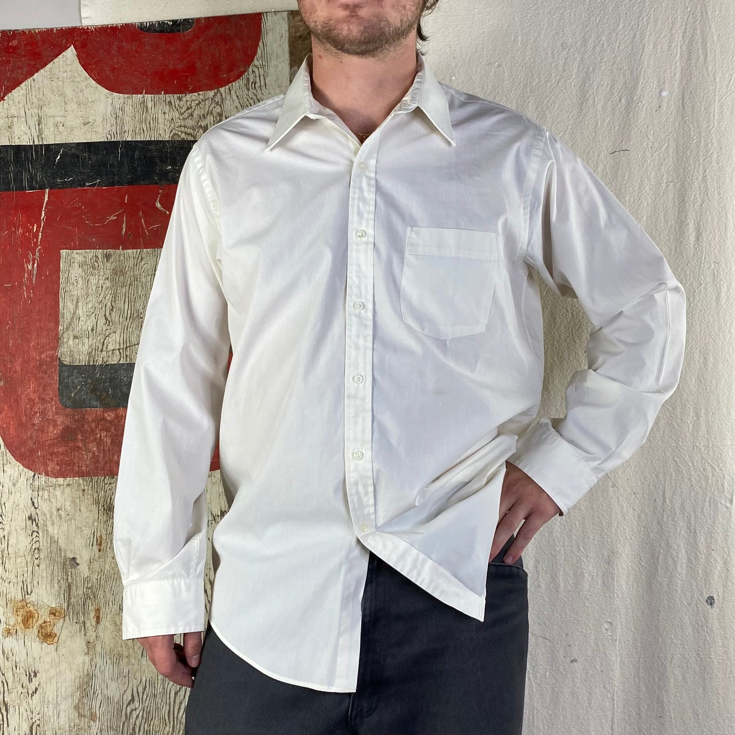White Button Up