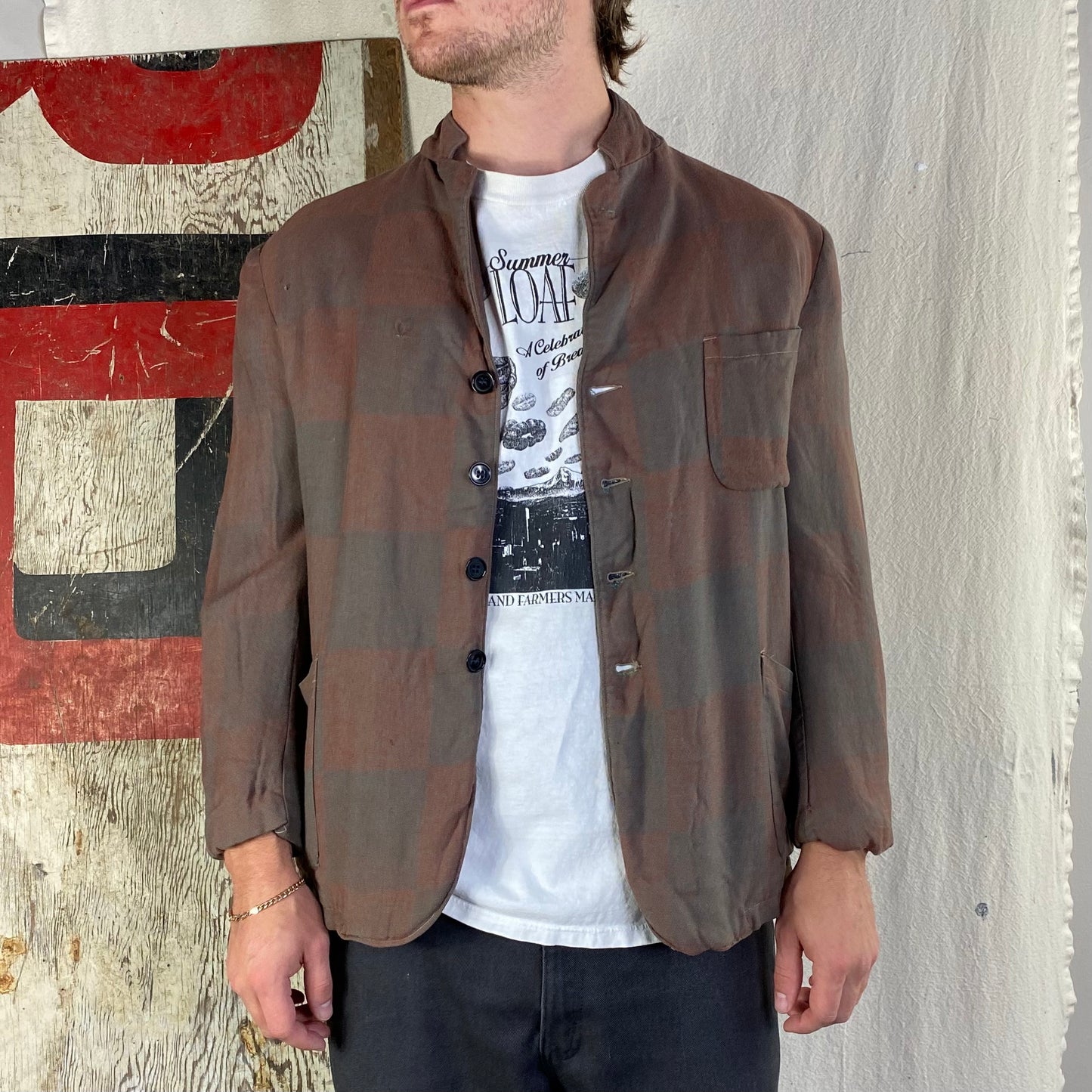 Gaberdine Blazer