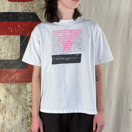 90's No On 9 Tee