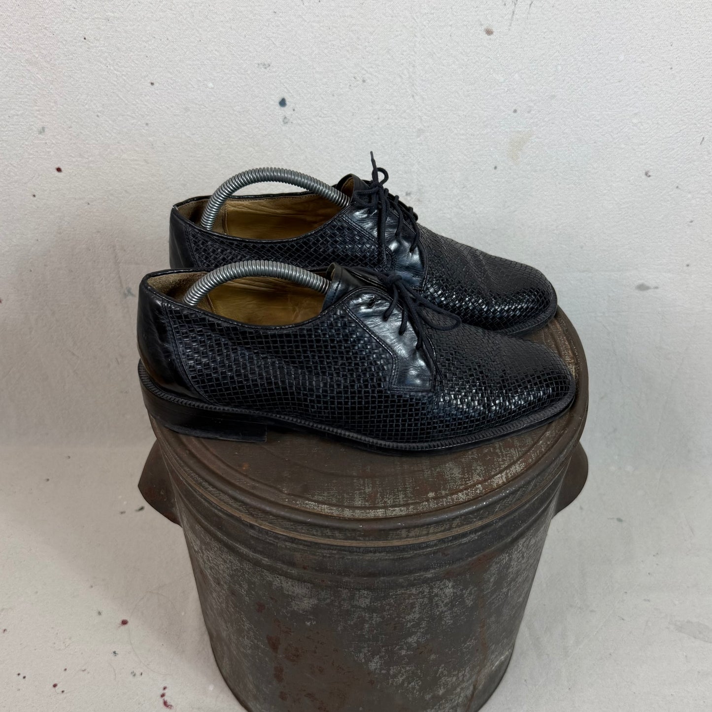Woven Leather Italian Shoes