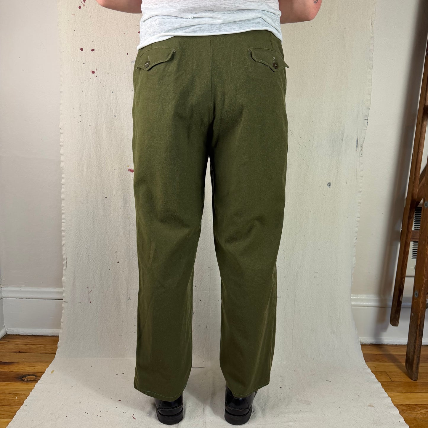 Military Wool Pants