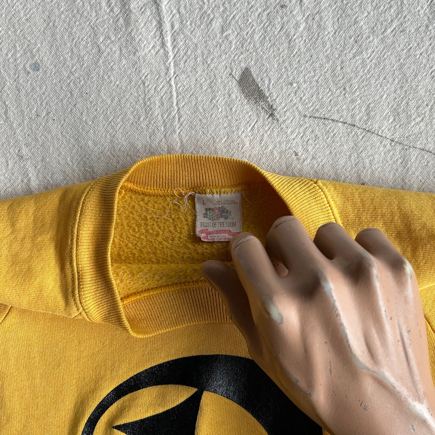 90's Yellow Crewneck