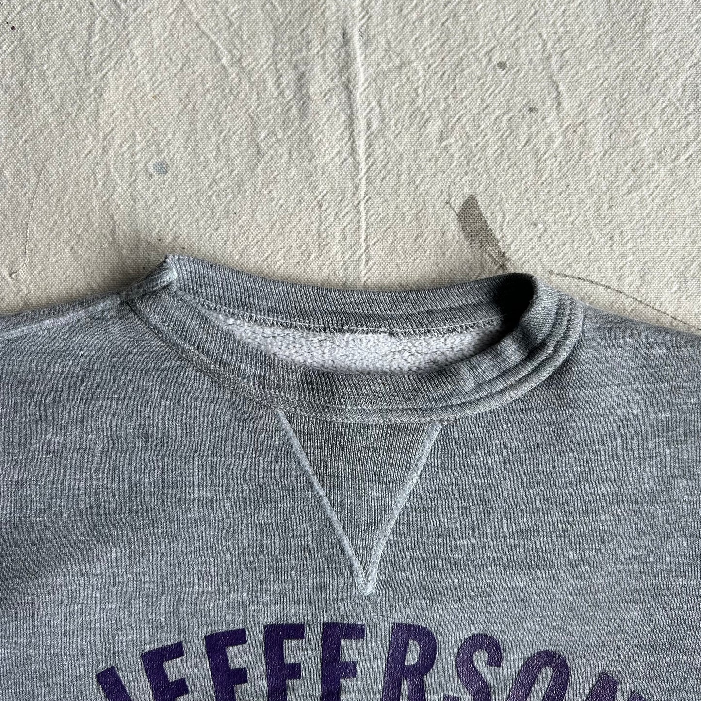 50's Single V Track Crewneck