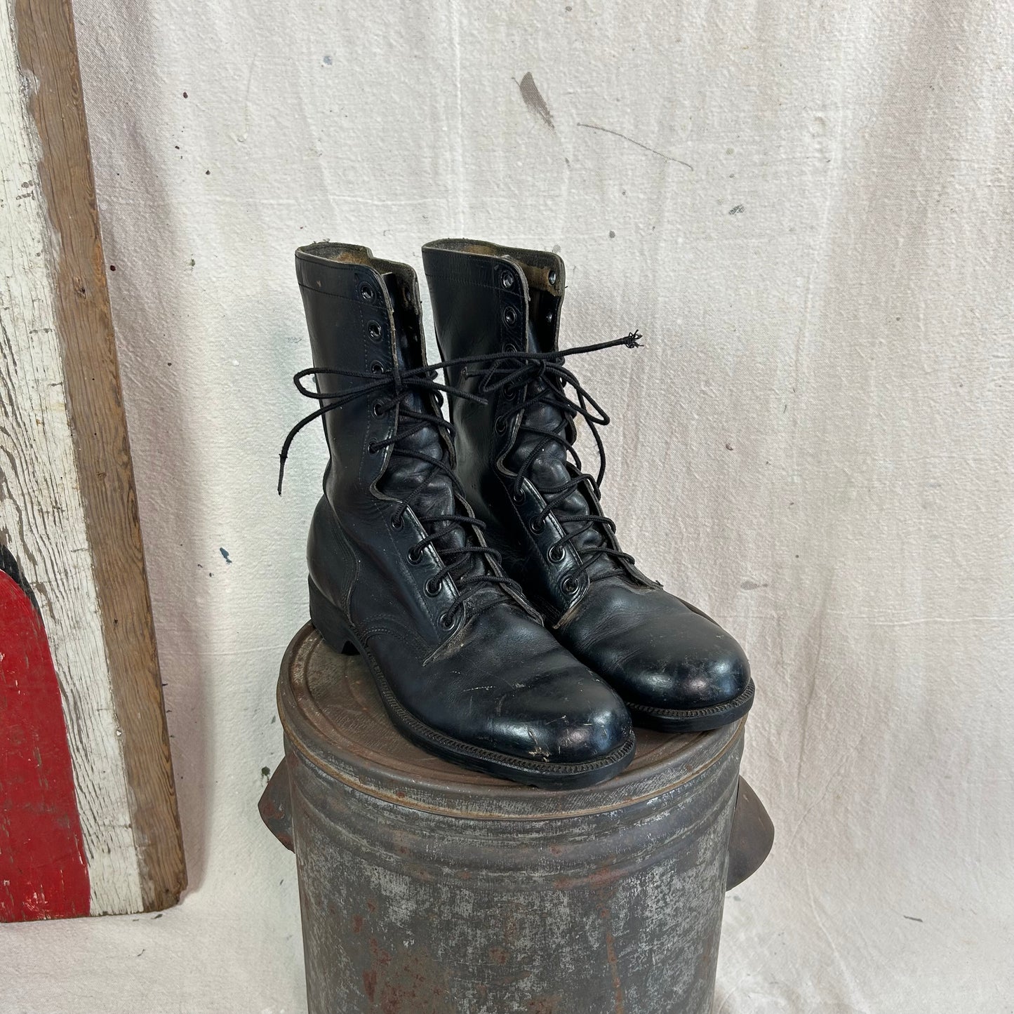 70's Genesco Leather Combat Boots