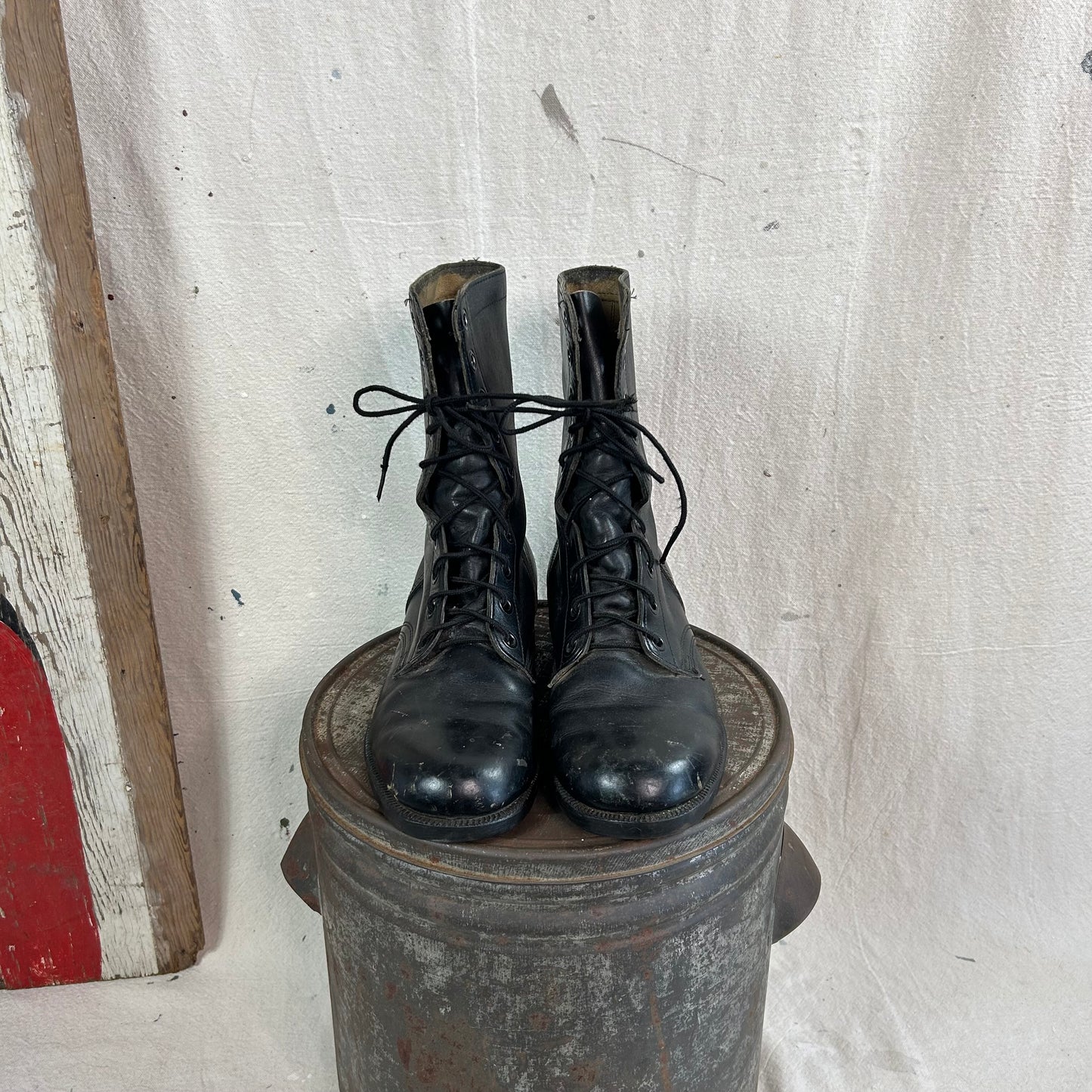 70's Genesco Leather Combat Boots