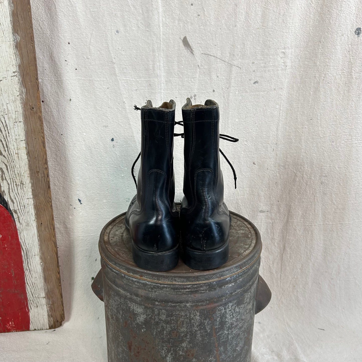 70's Genesco Leather Combat Boots