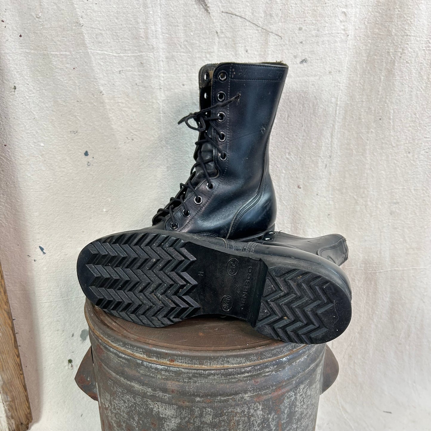 70's Genesco Leather Combat Boots